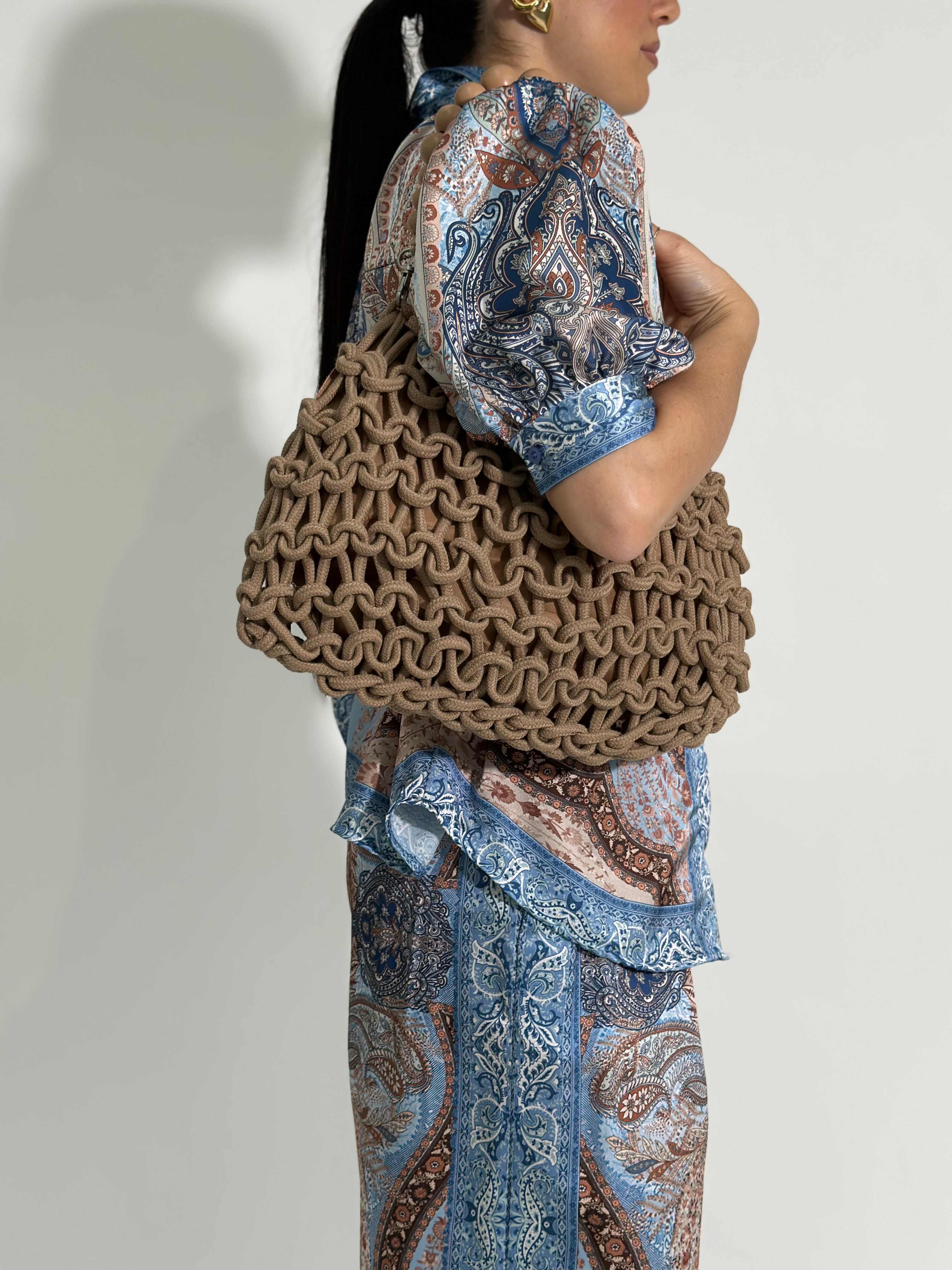 Borsa rete 2621 KHAKI