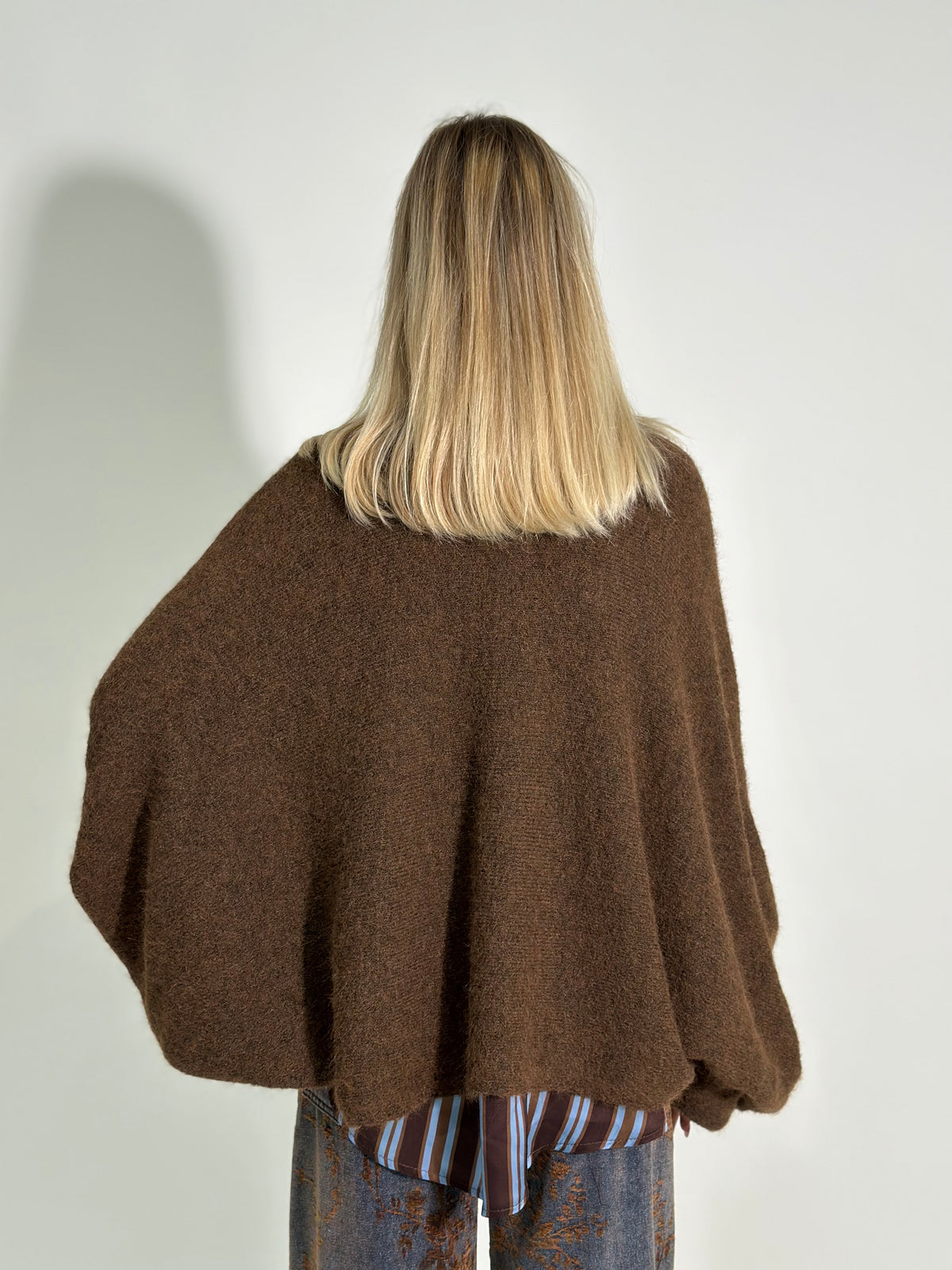 Maglia poncho A132 MORO