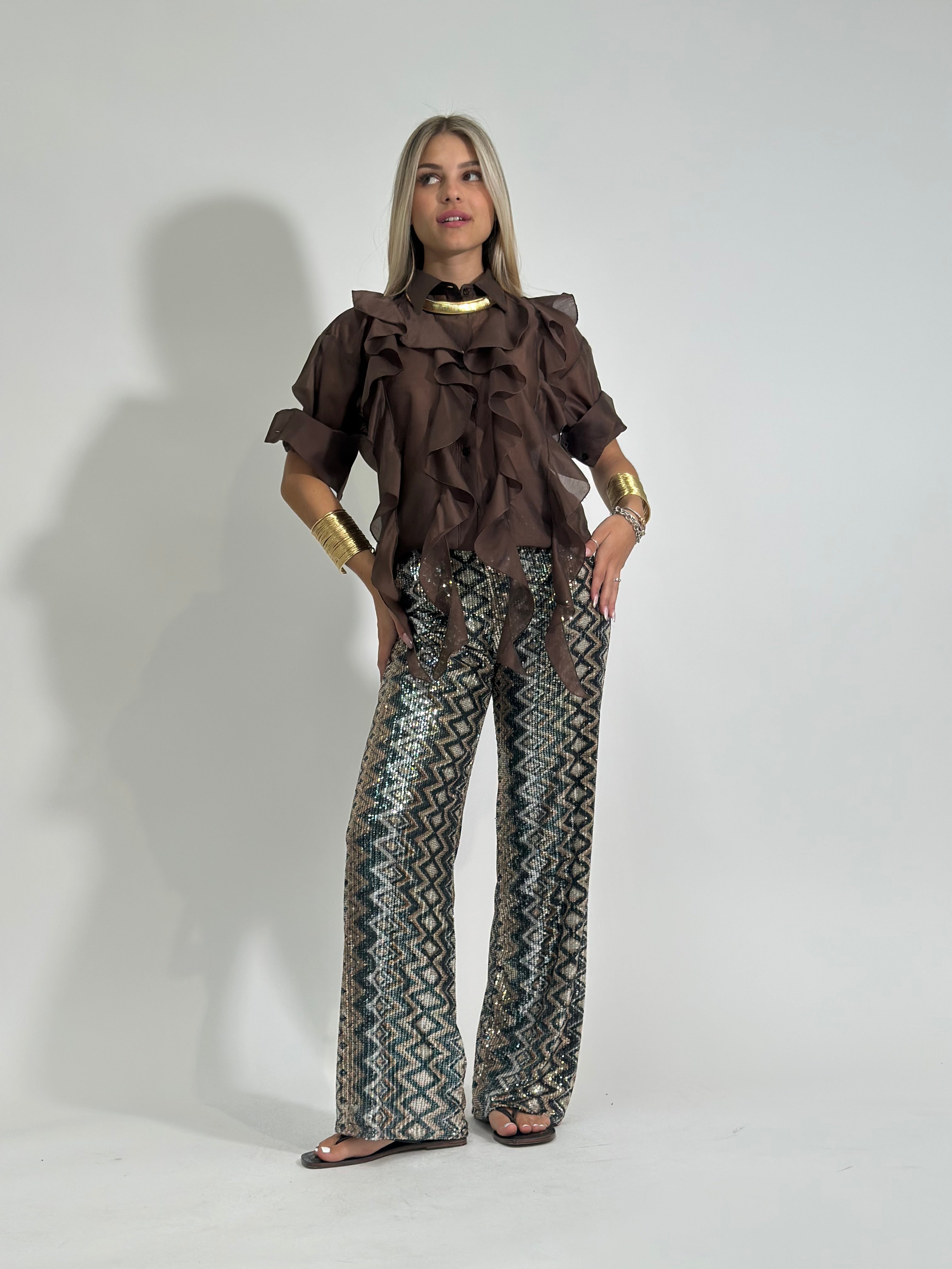 Pantalone paillettes 509
