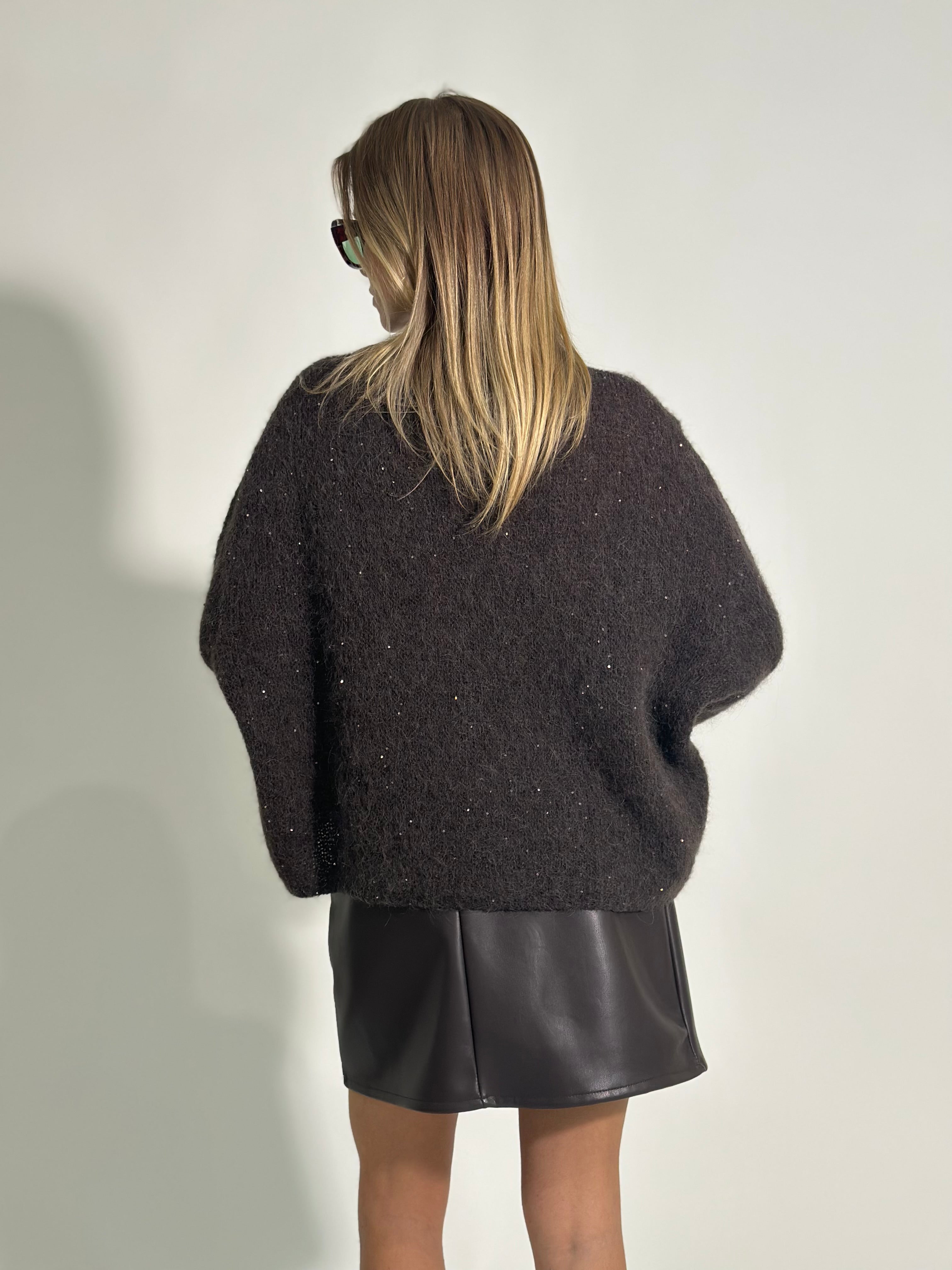 Maglia alpaca paillettes 5249