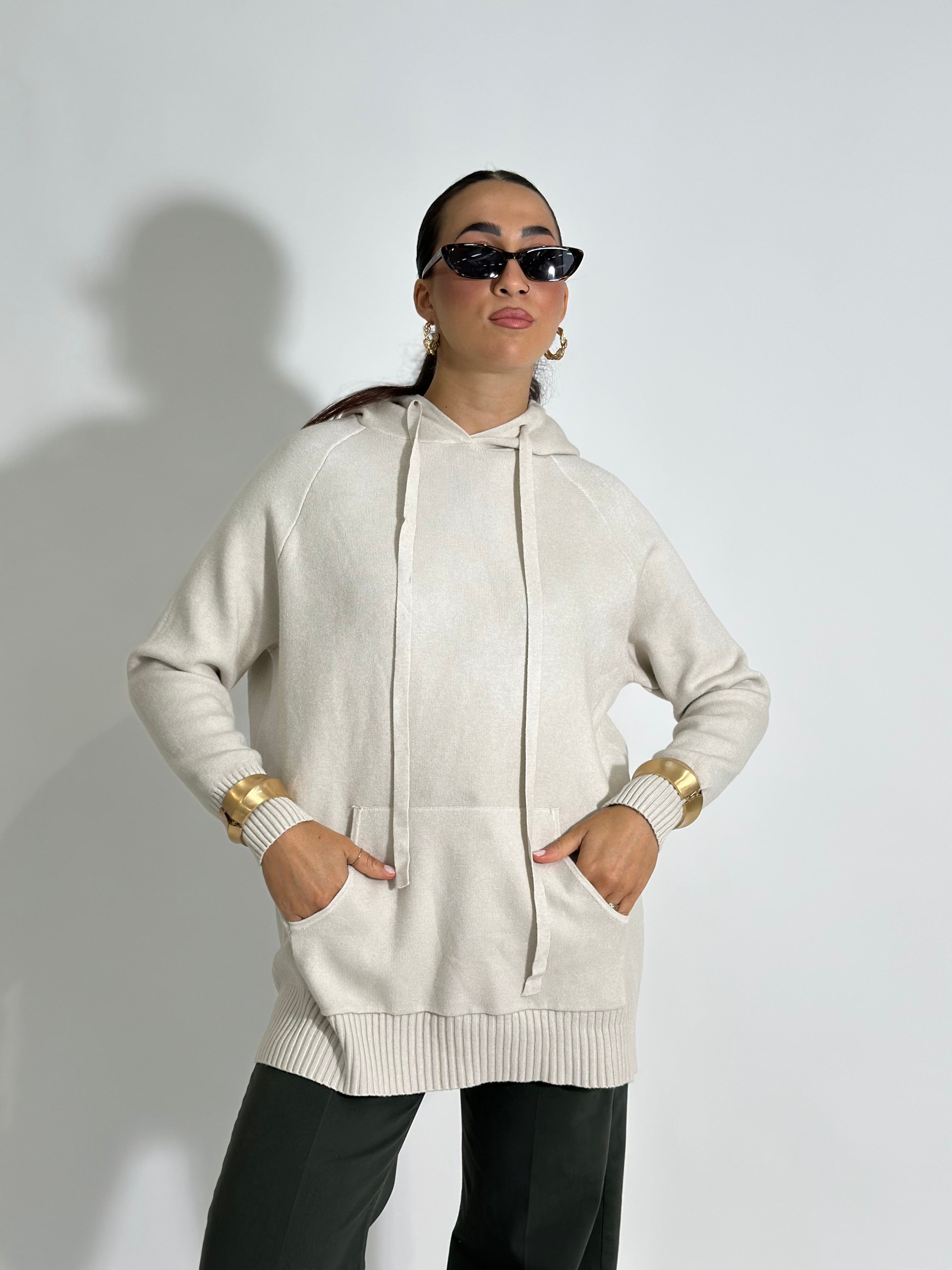 Maglia Felpa 5351 ECRÙ