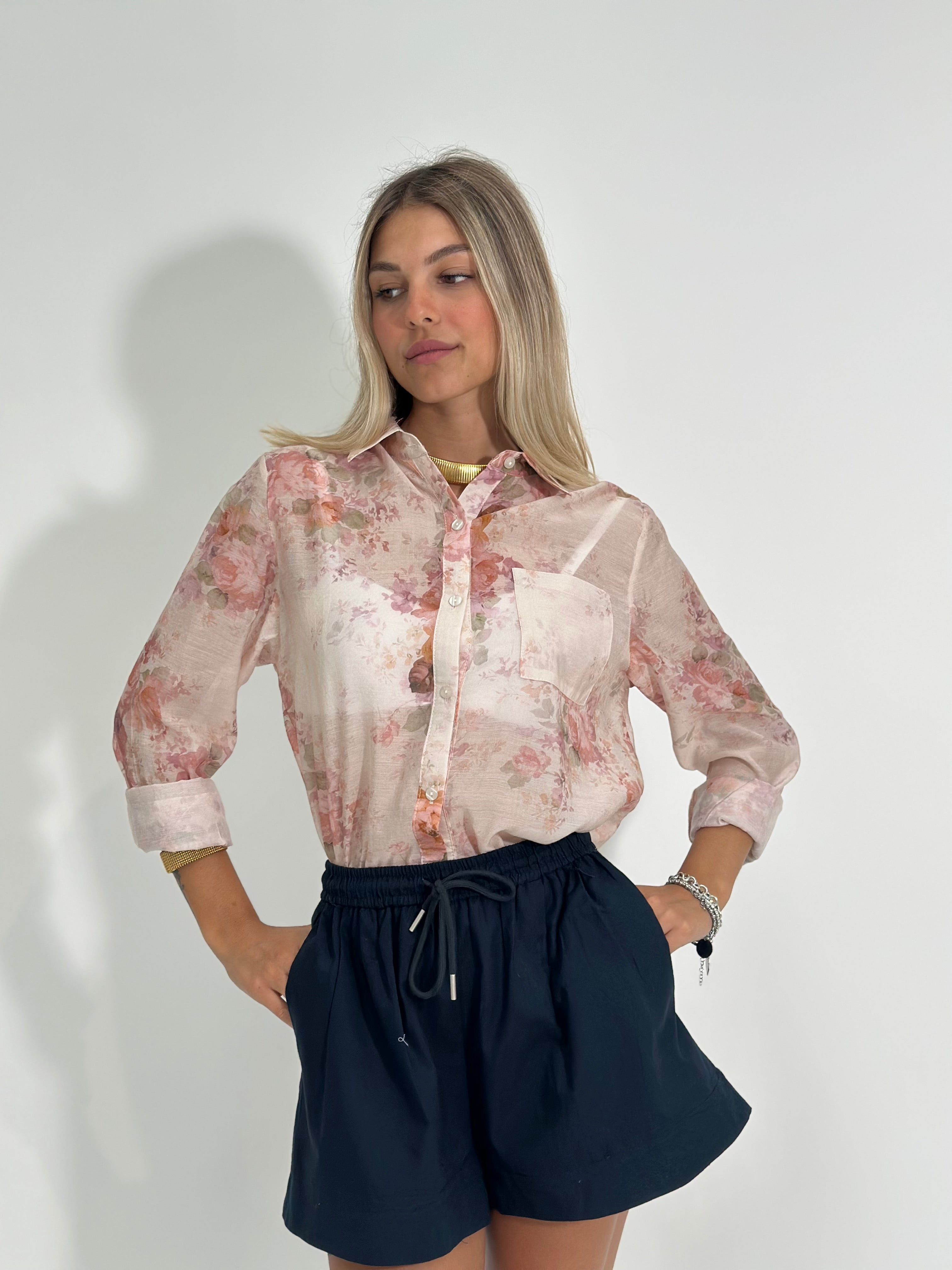 Camicia flowers 1502