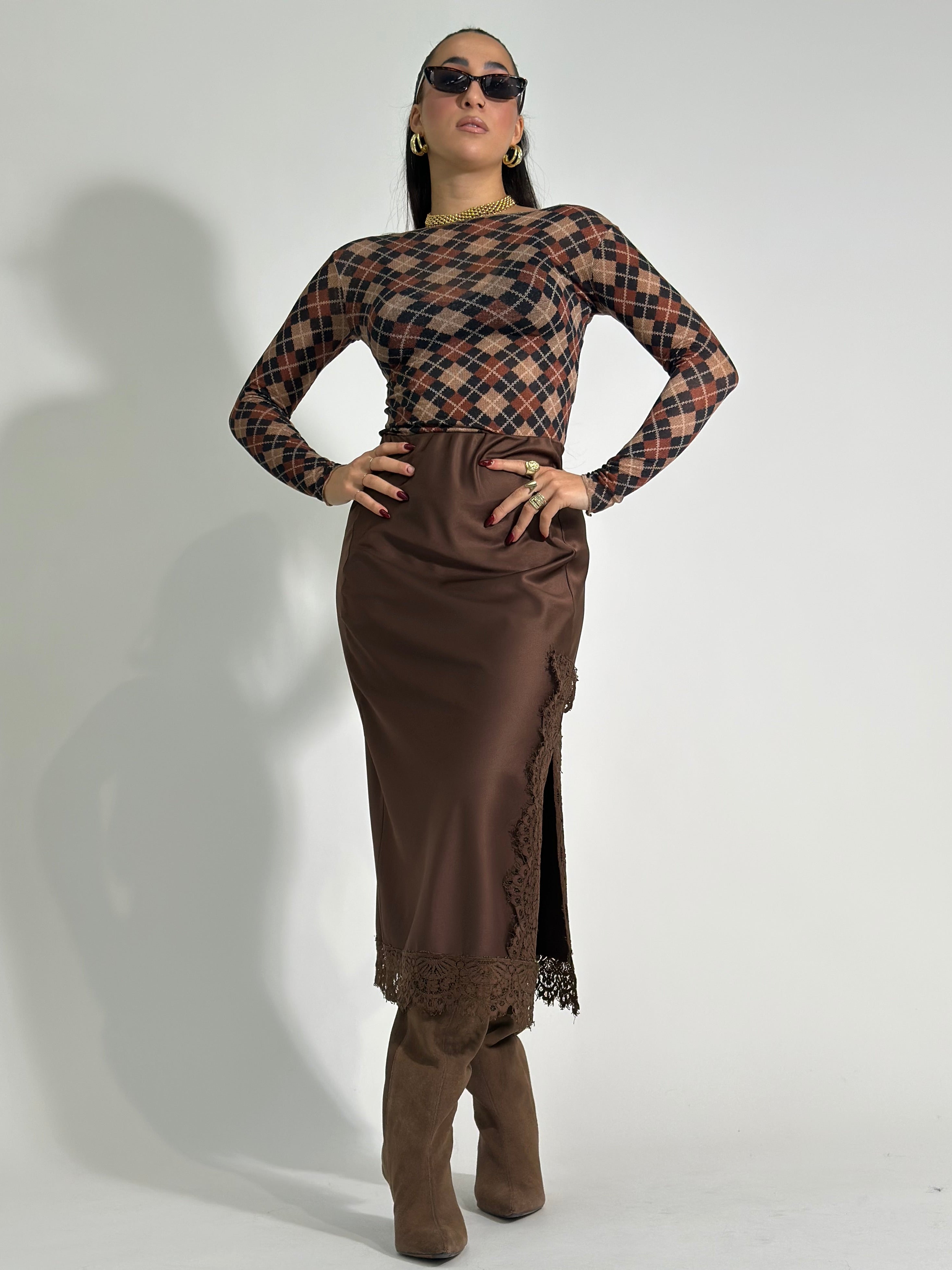 Gonna lingerie 11917 MORO