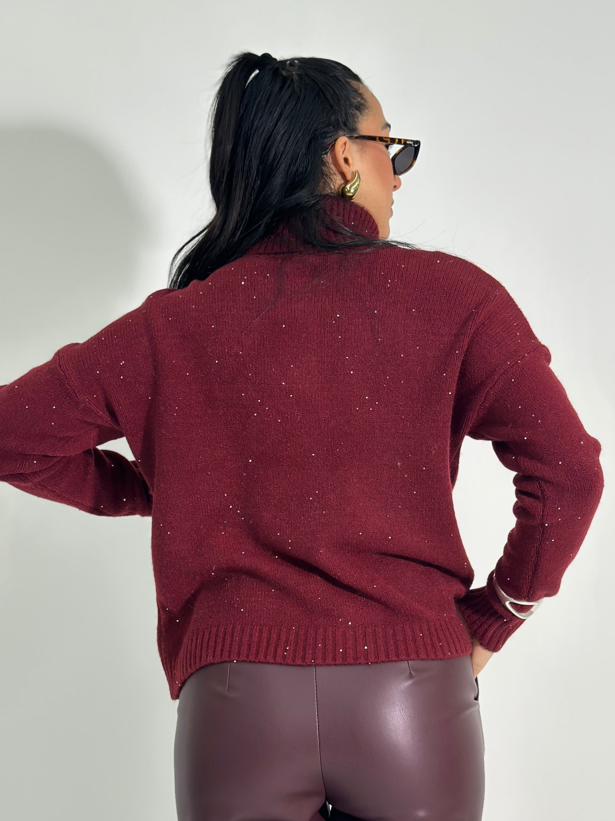 Maglia paillettes 25100