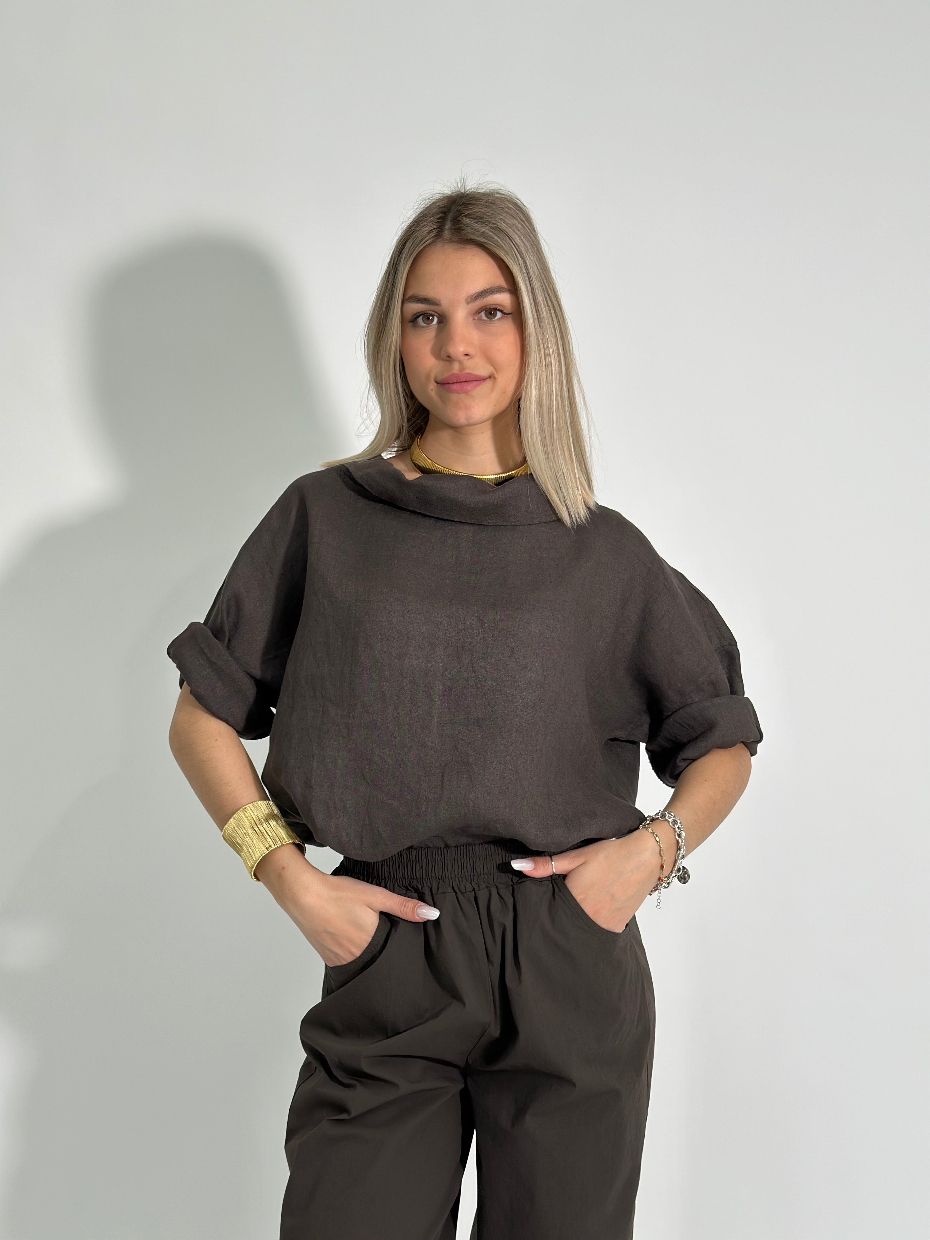 Camicia lino bonton 2018