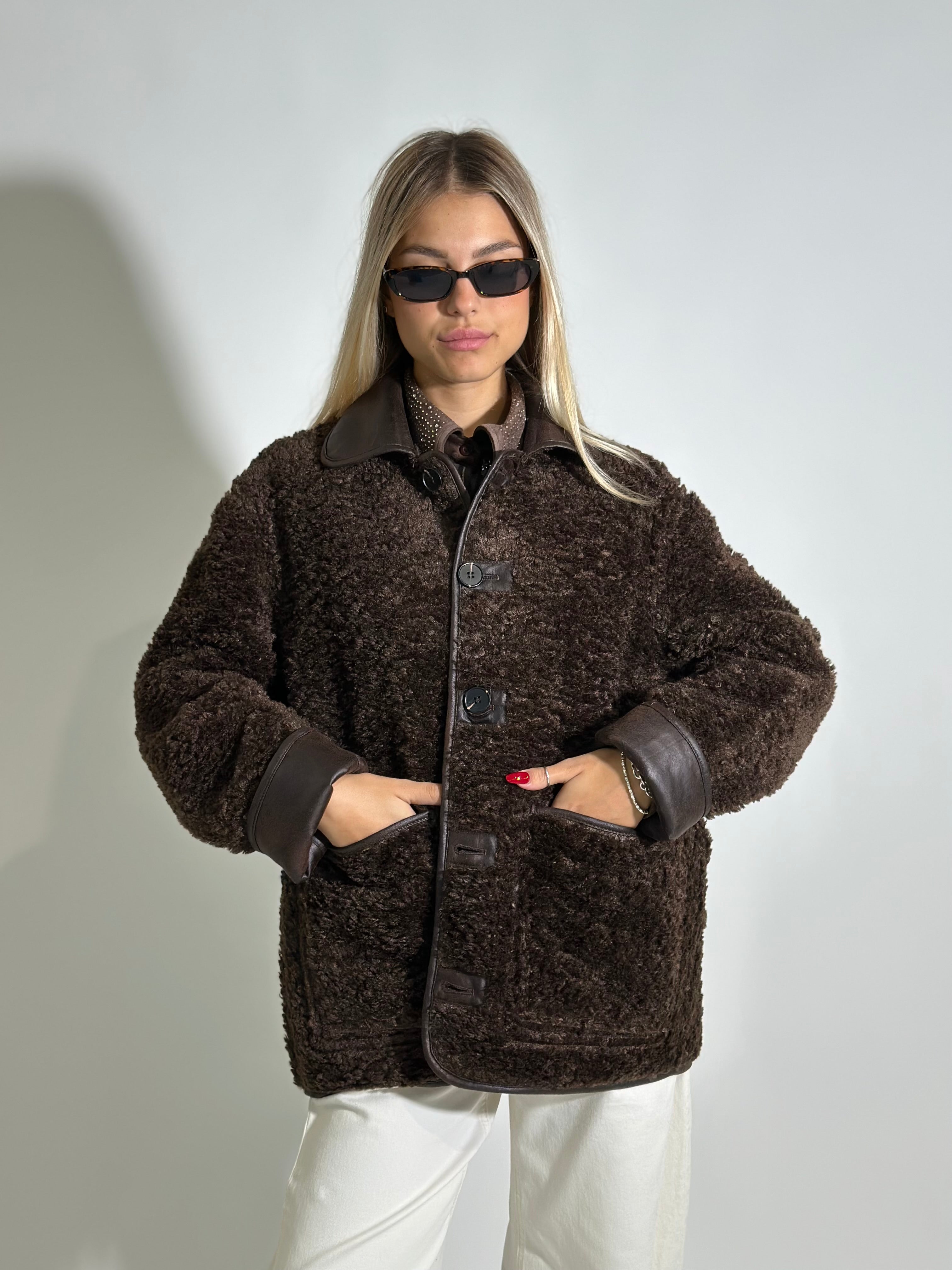 Giacca montone double 30087