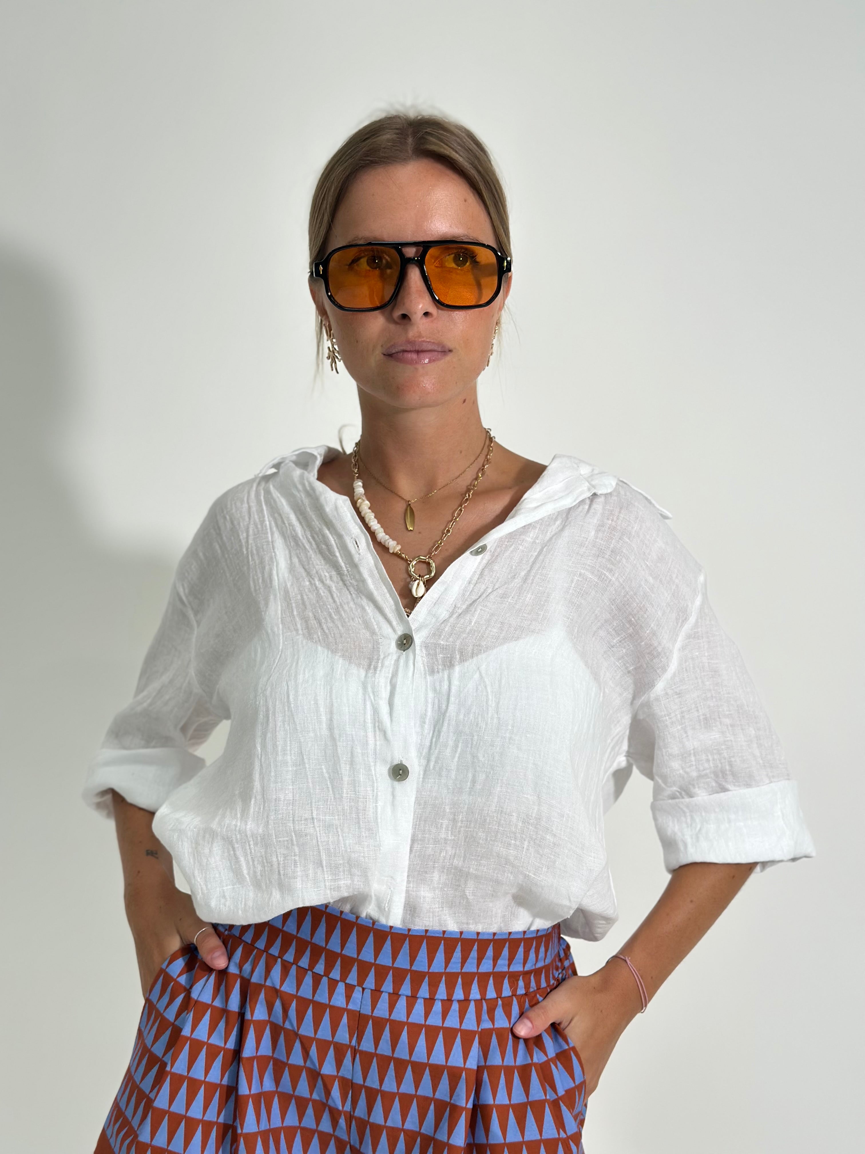 Camicia lino 100% 1789