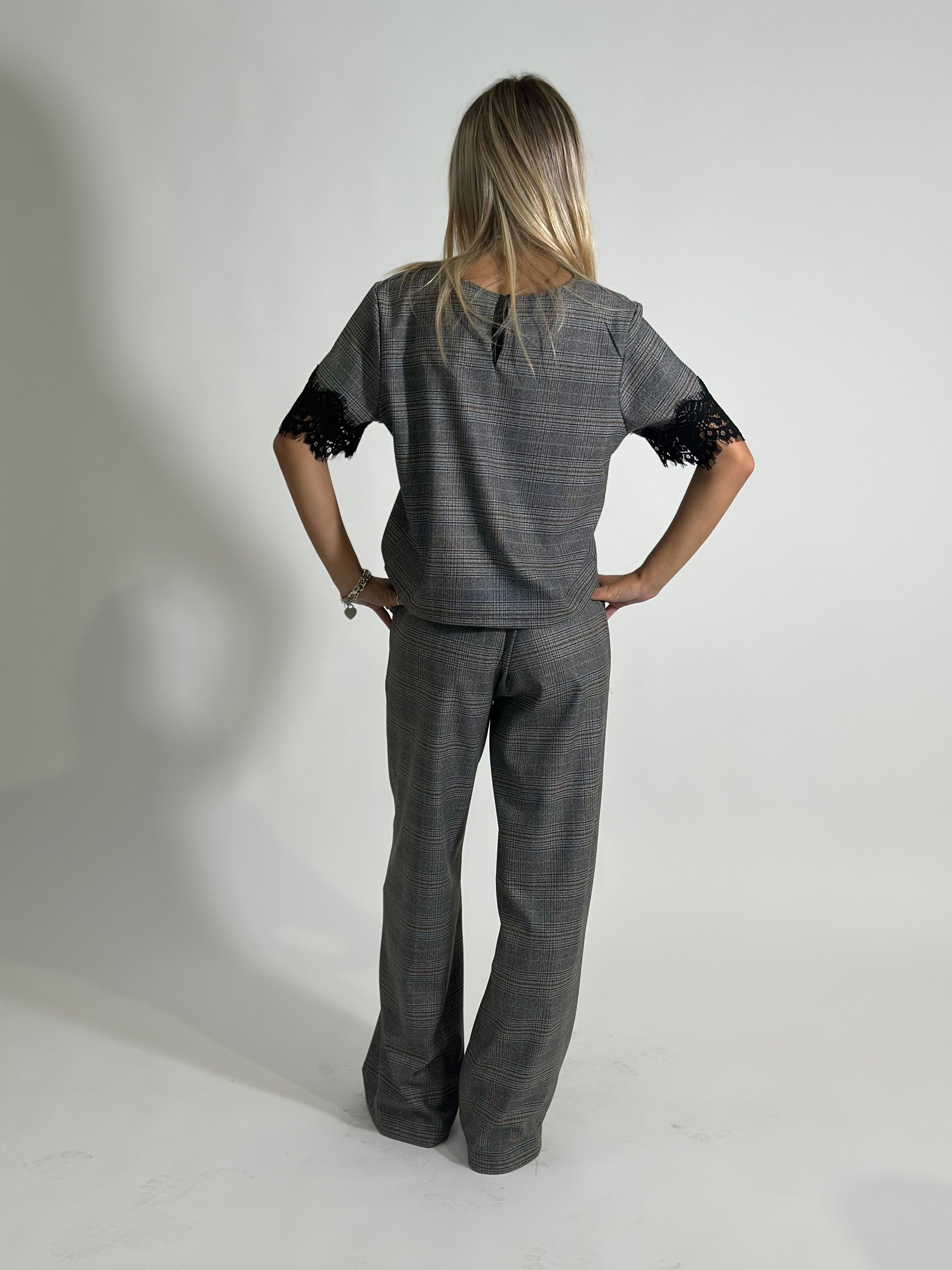 Completo madras 6753 GRIGIO