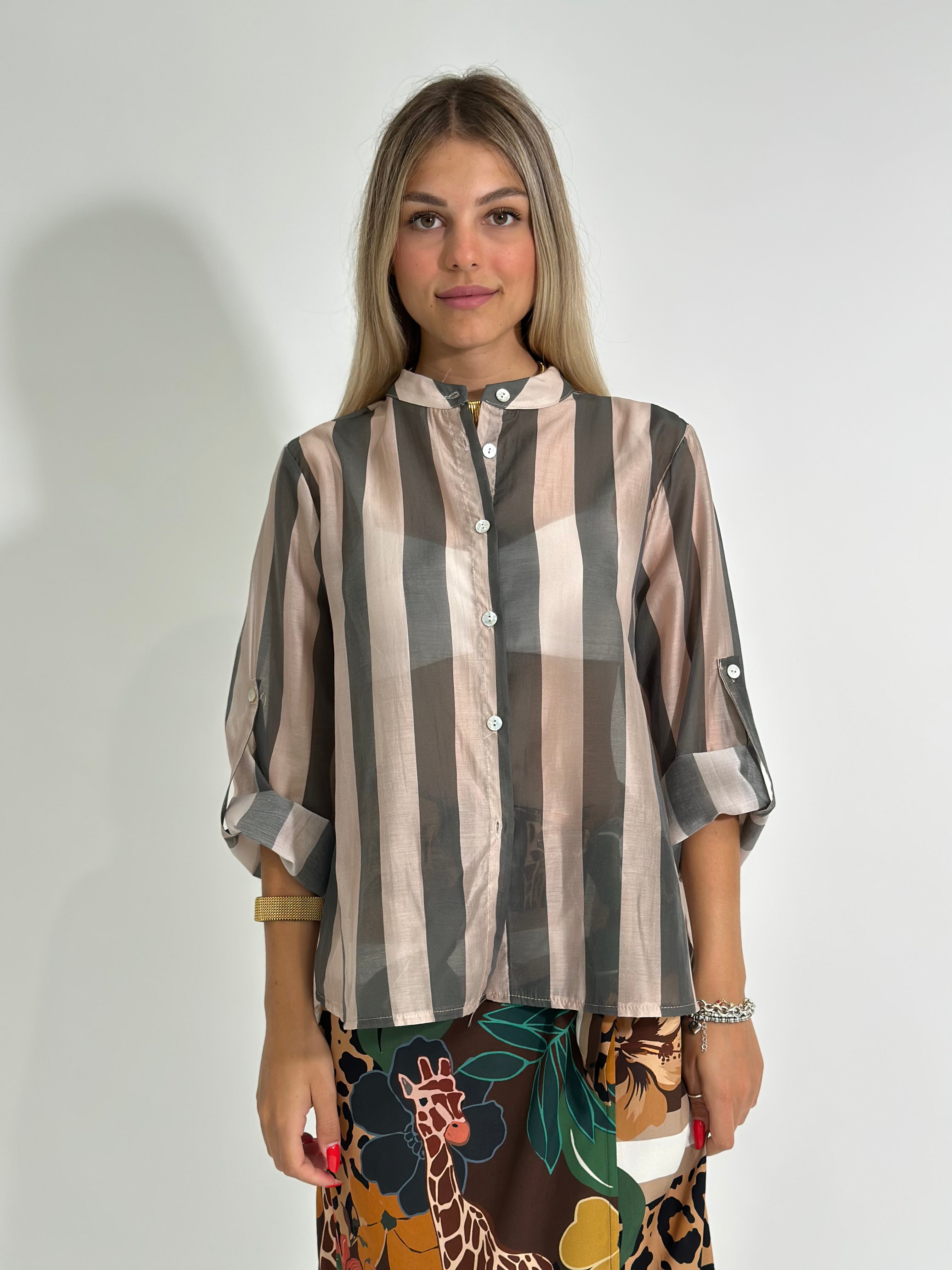 Camicia riga 21504 JUNGLE
