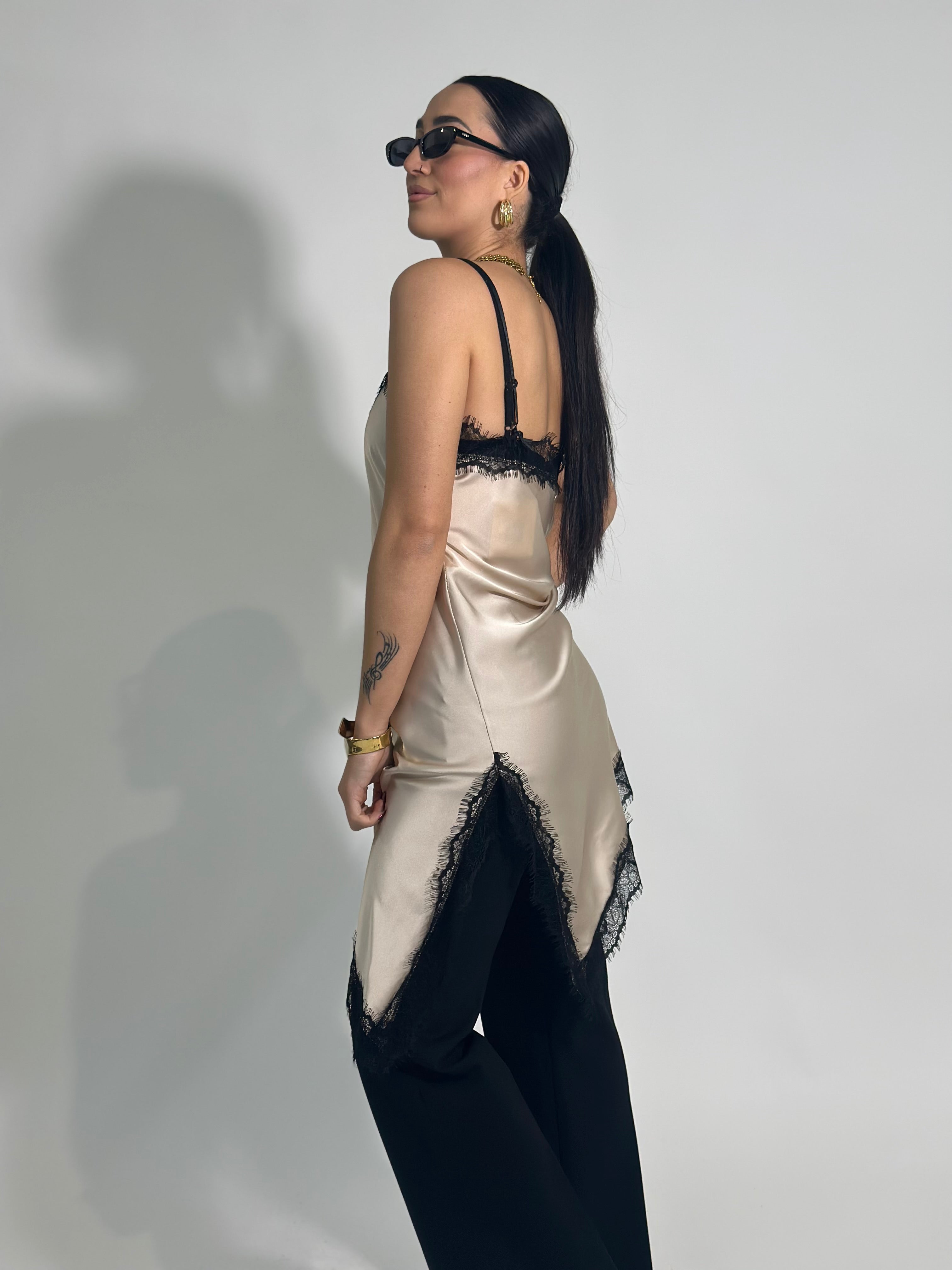 Top maxi diagonale 25421