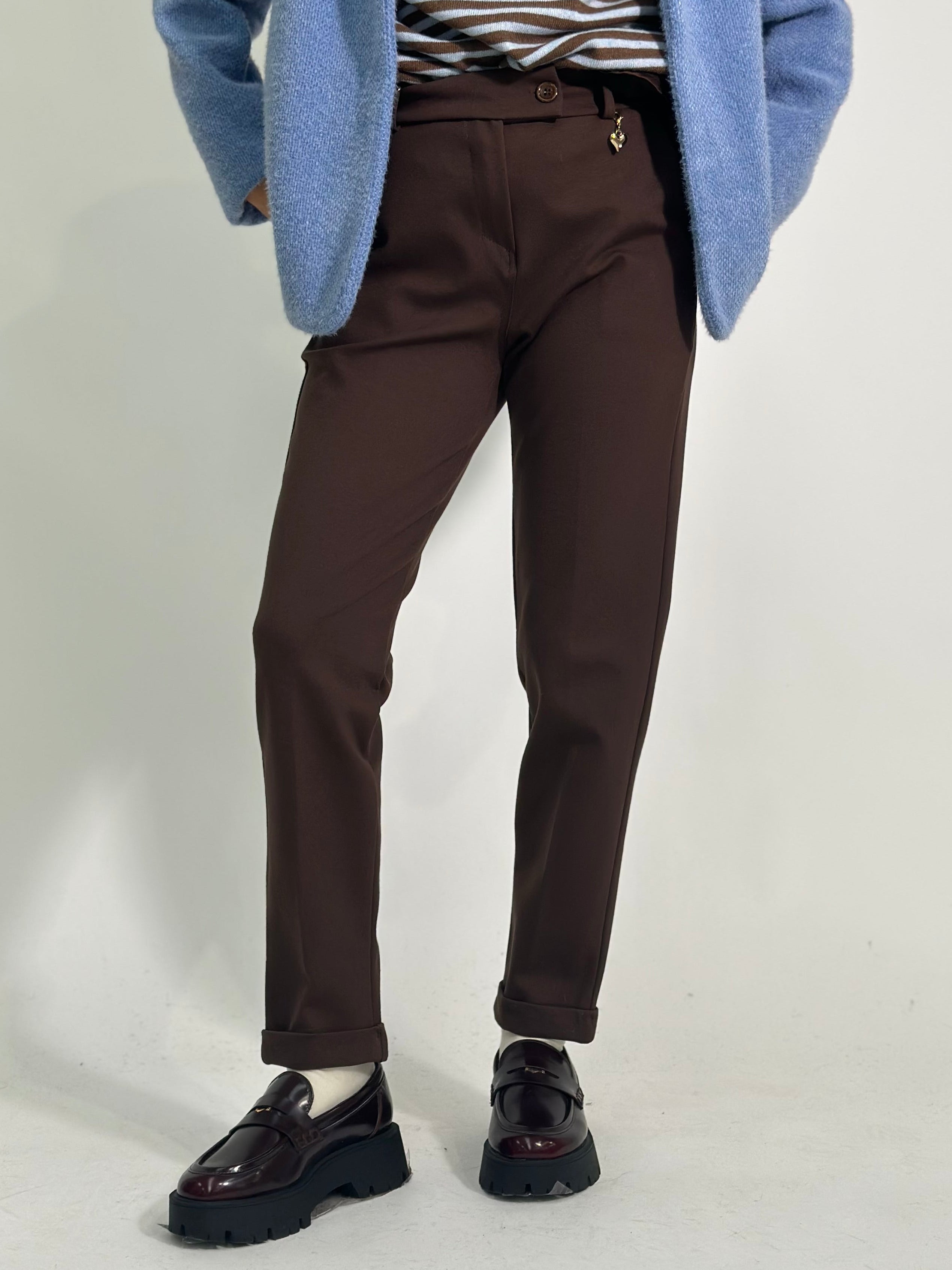 Pantalone cuore 5582 MORO