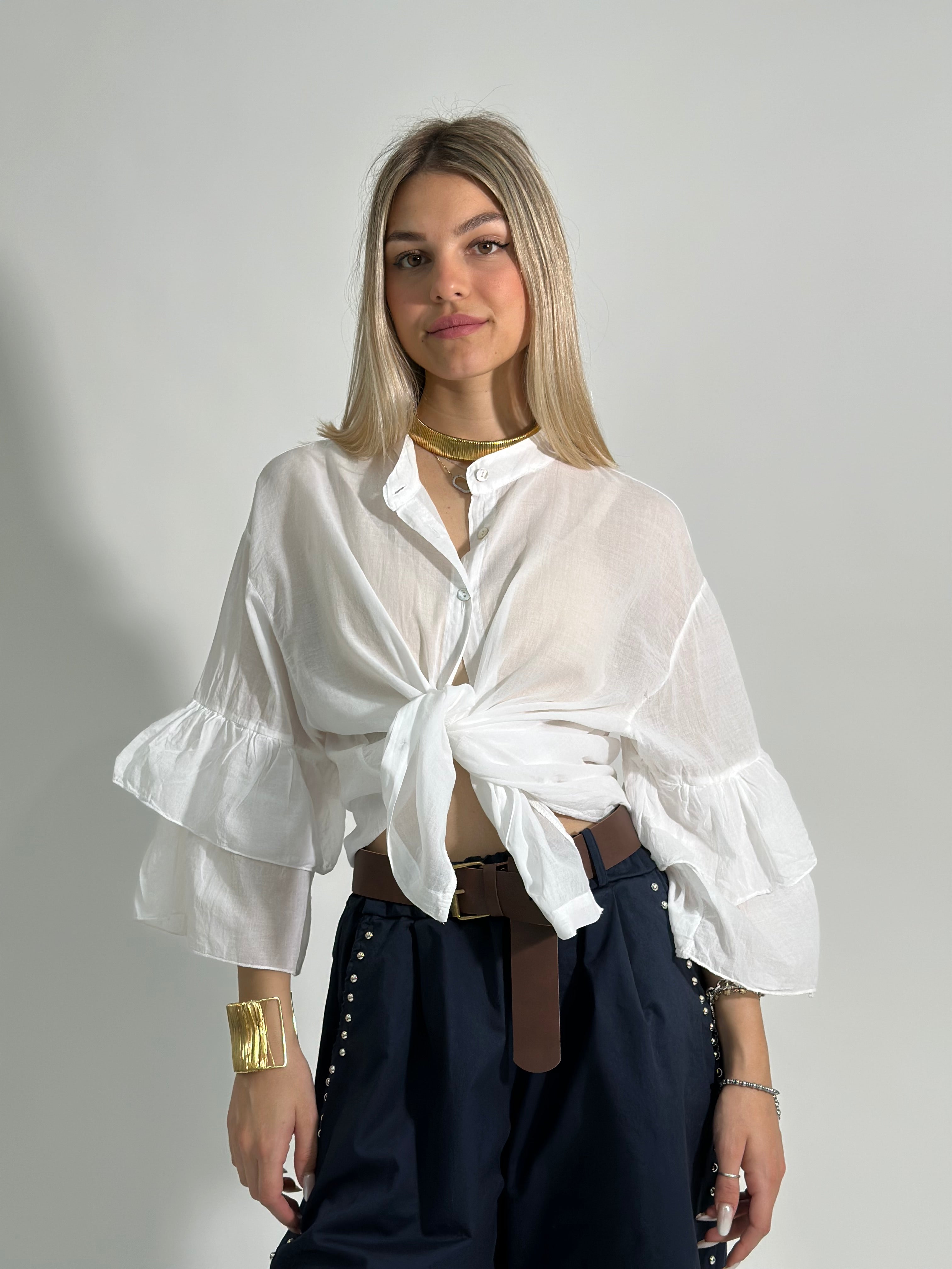 Camicia balze 5304