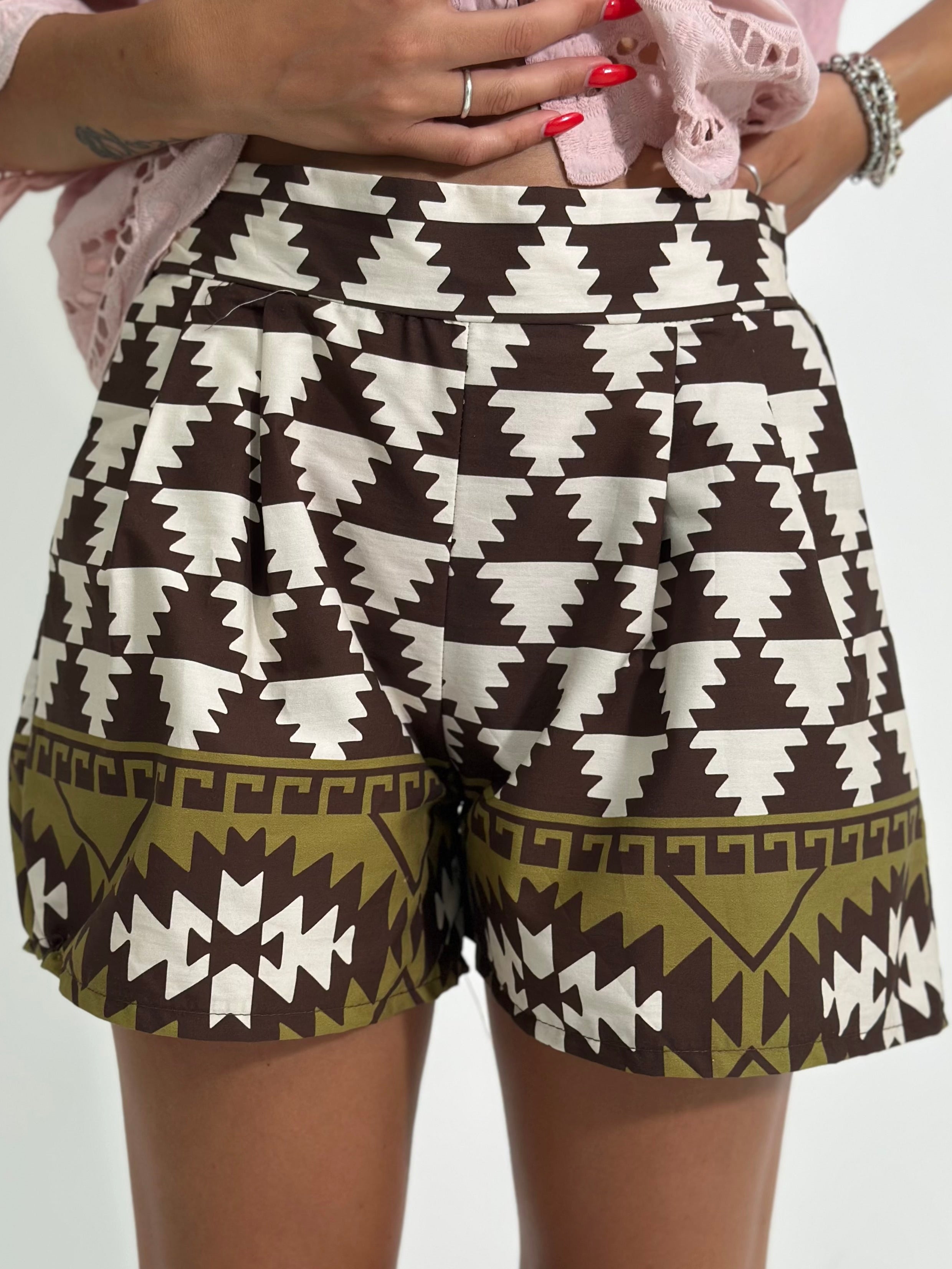 Shorts Sahara 7428 MOKA
