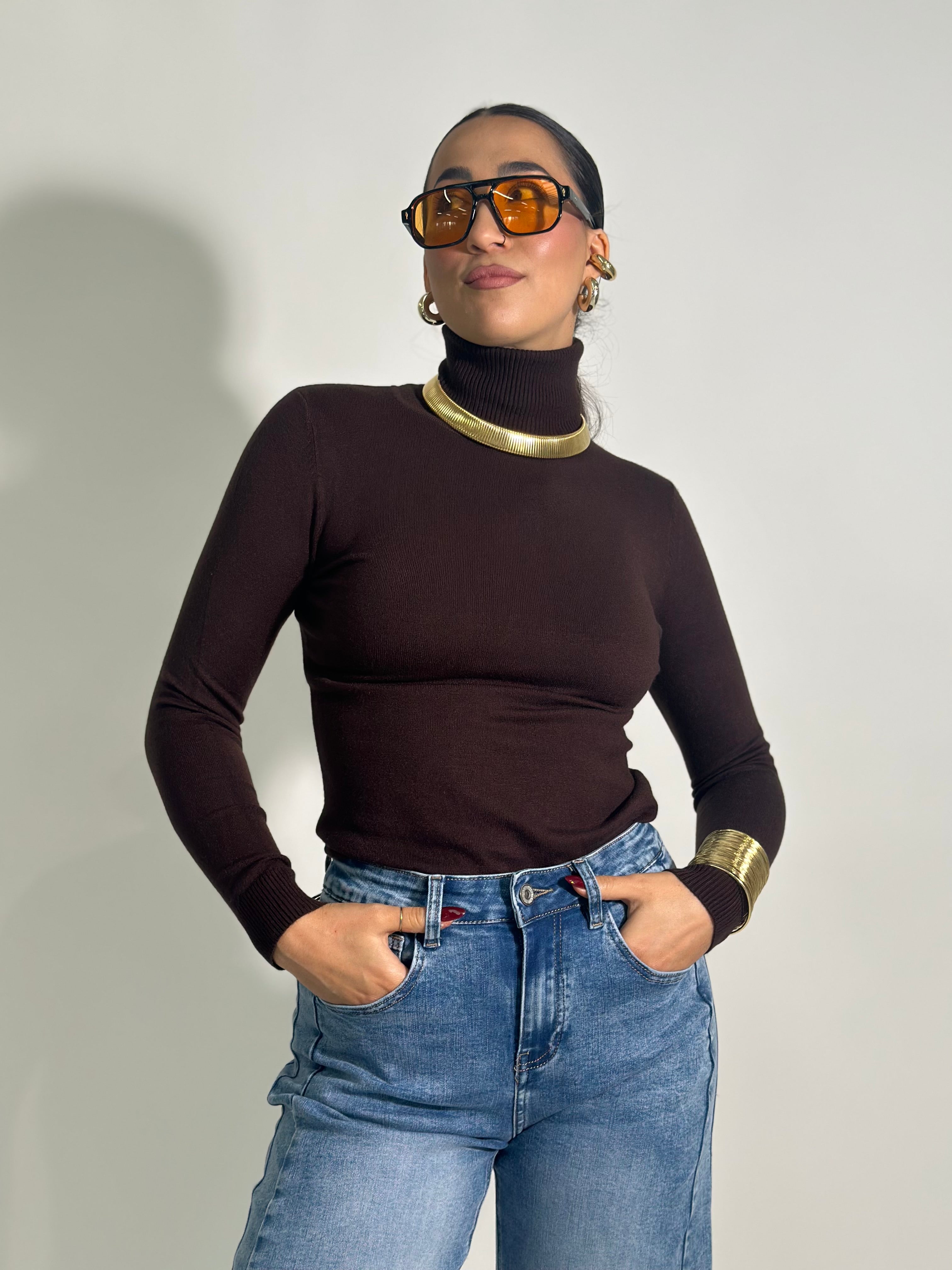 Maglia dolcevita basic