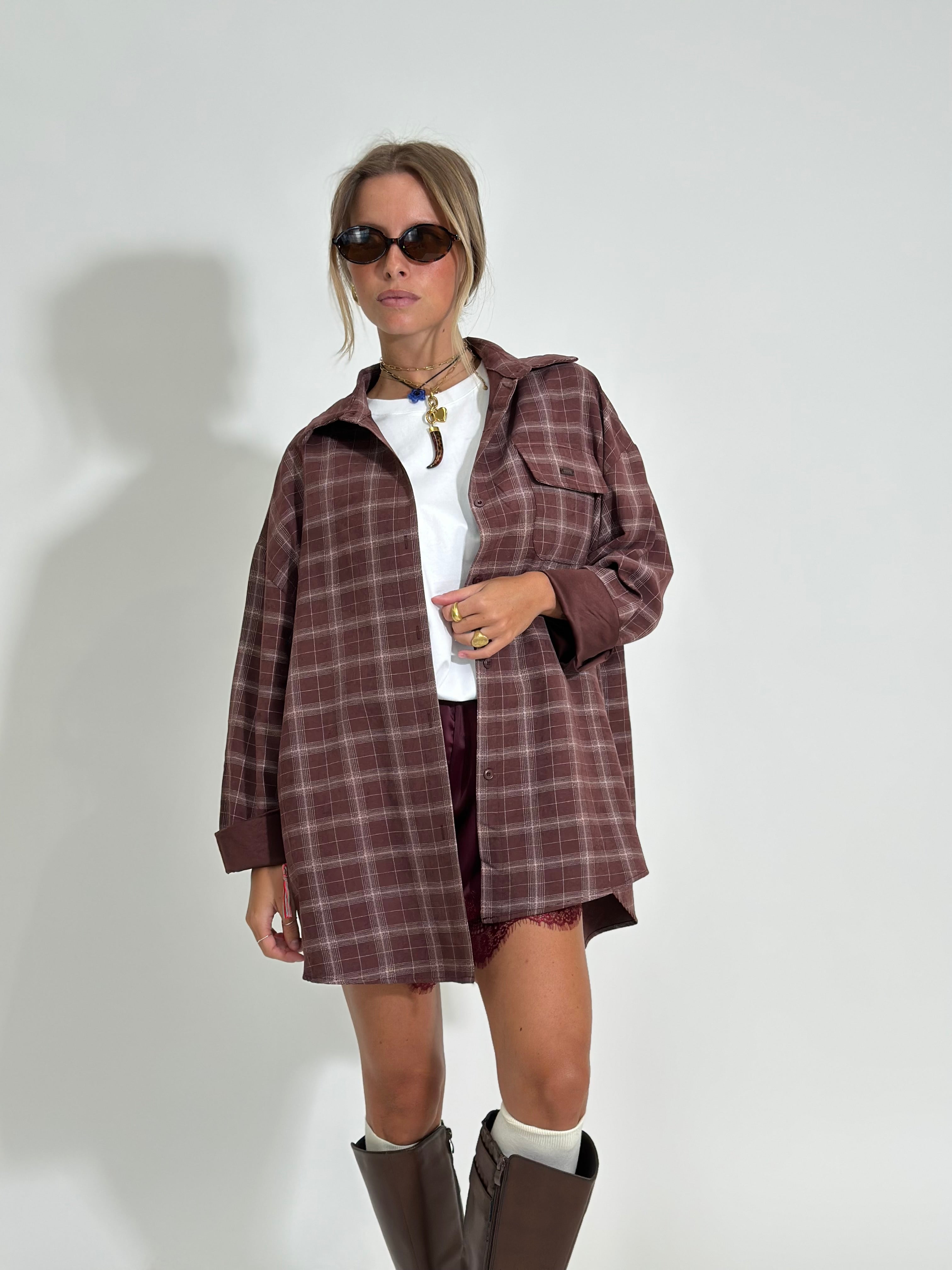 Camicia check 51338