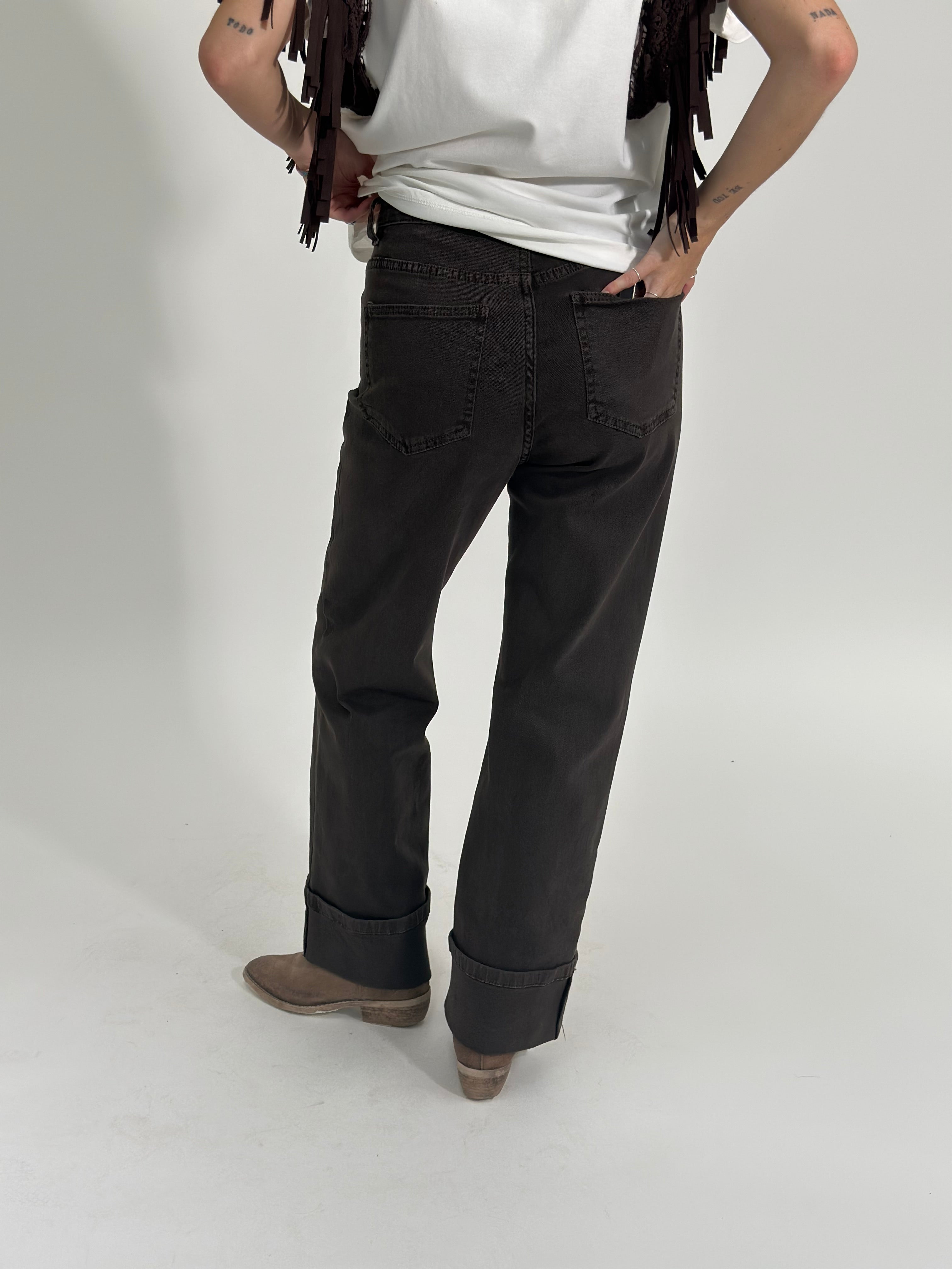 Pantalone risvolto 1383 CAFFE'