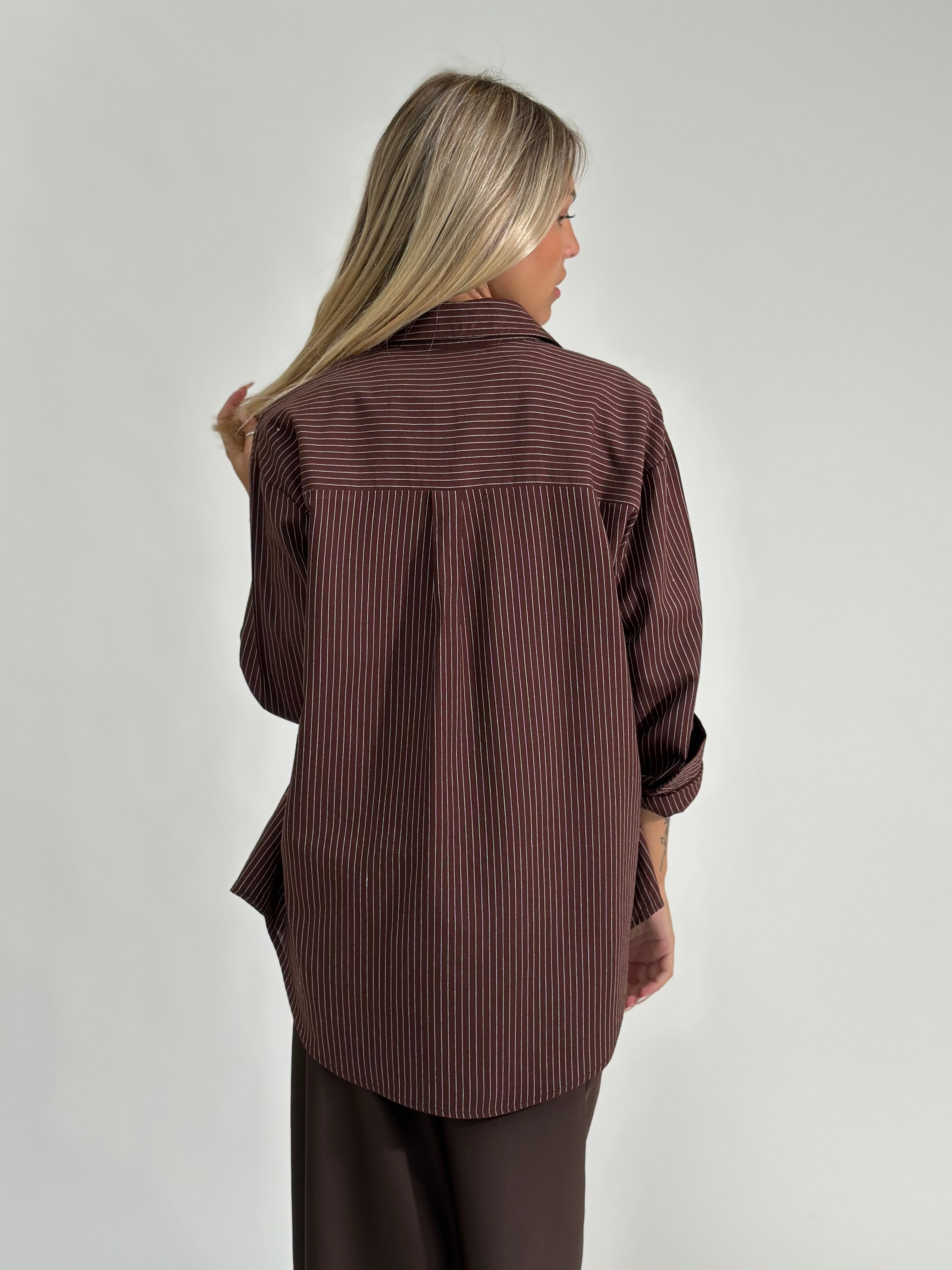 Camicia cuore 2485 MORO