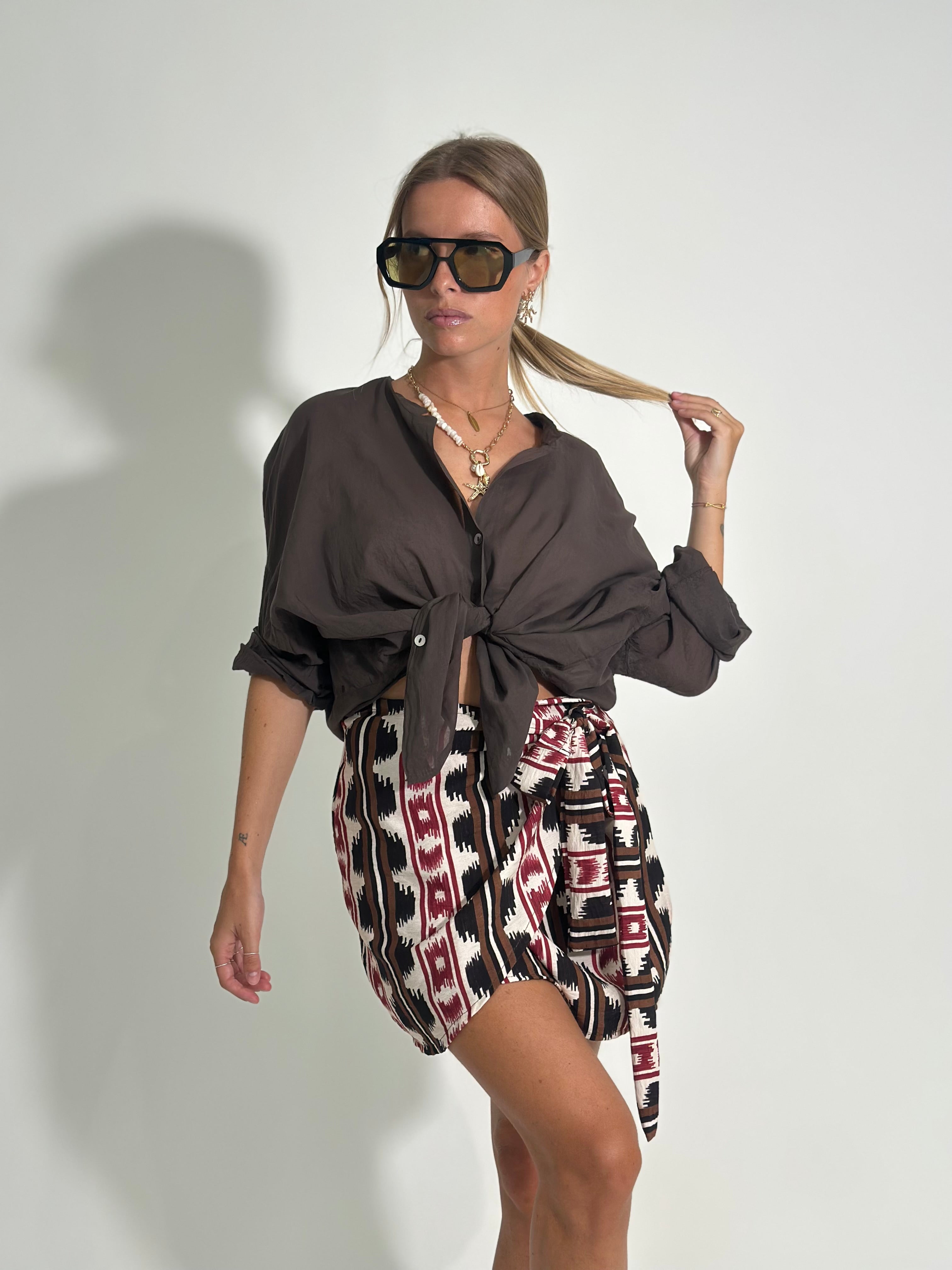 Camicia soft 3020 MOKA