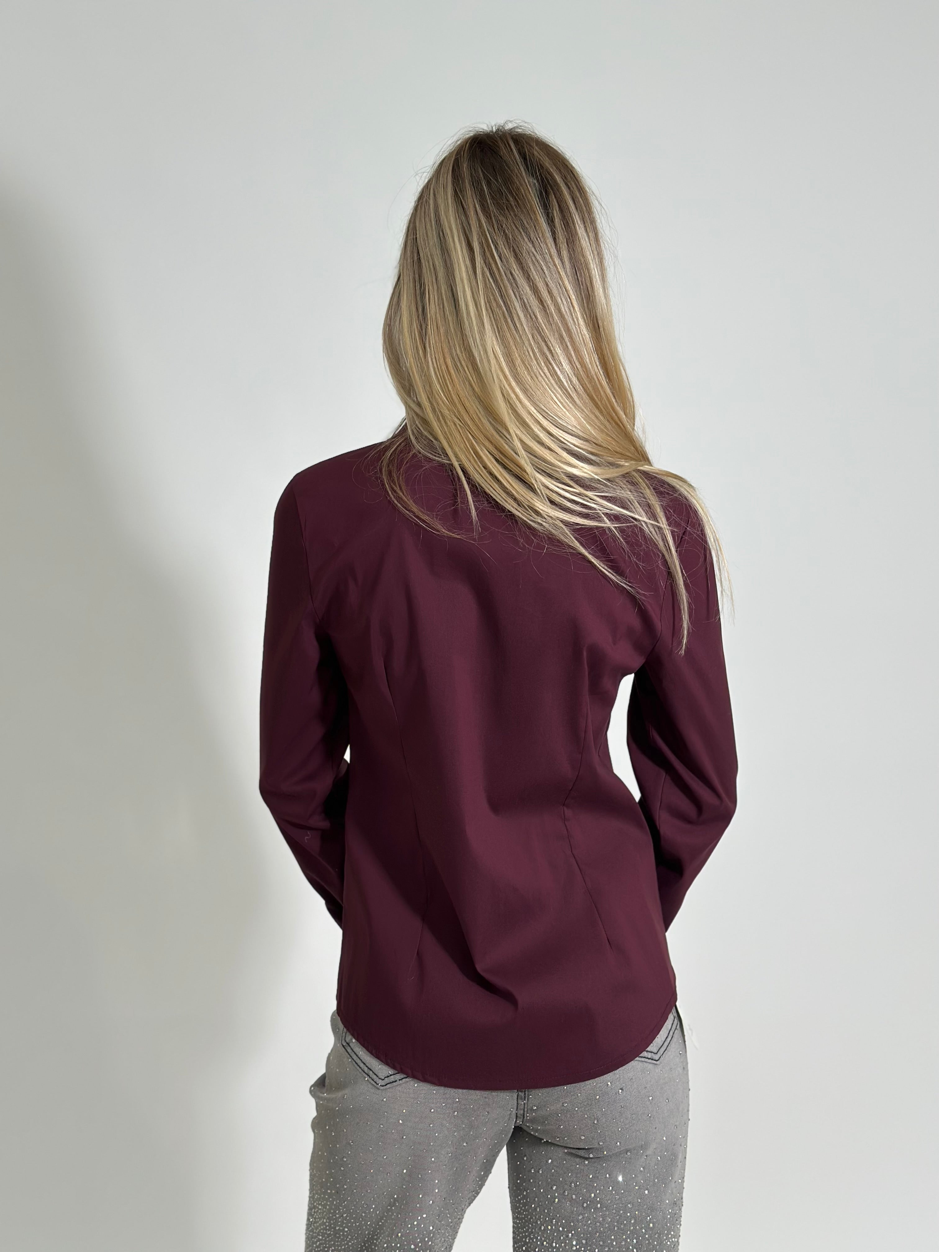 Camicia 6036 BURGUNDY