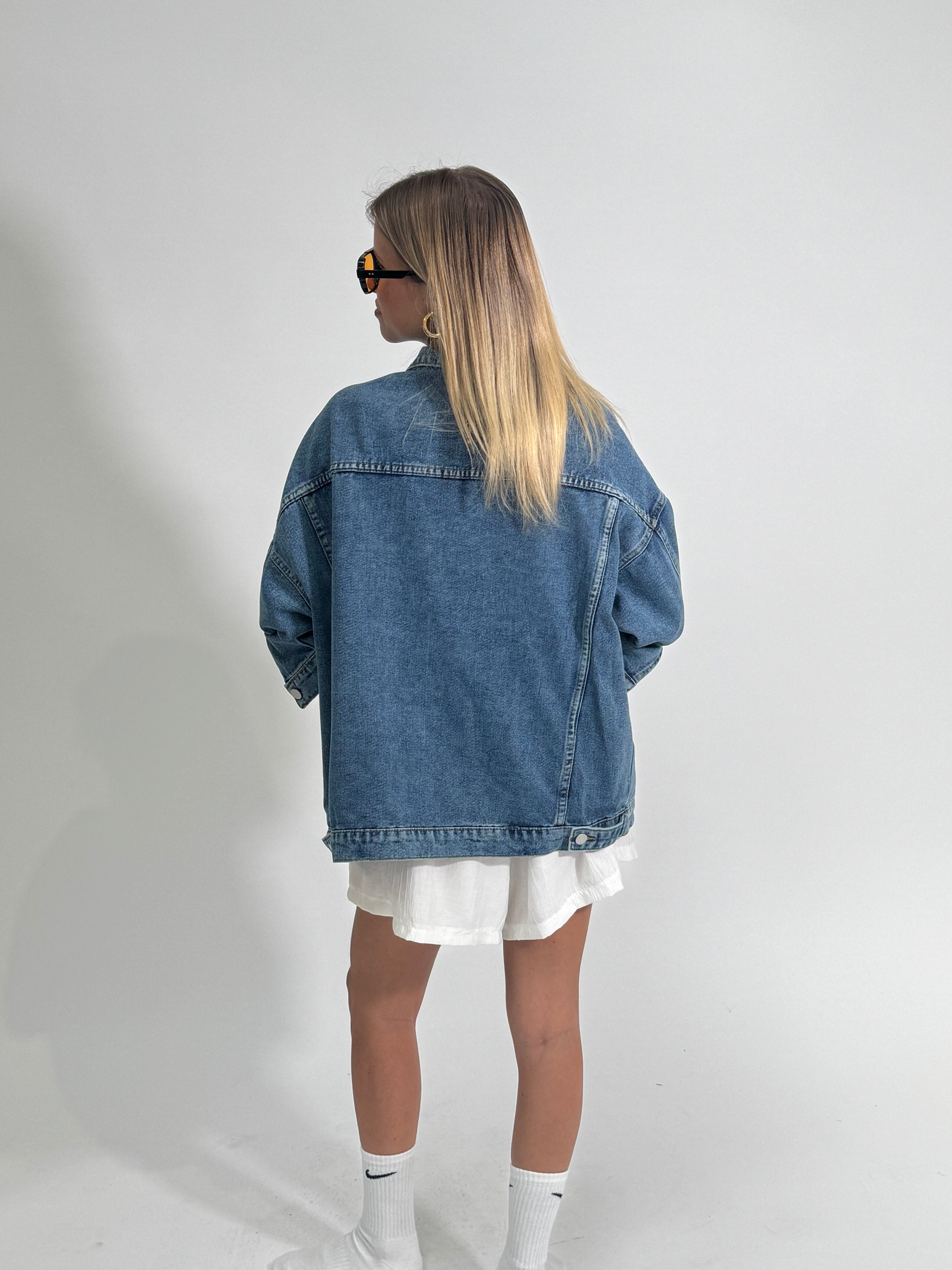 Giacca in denim over SL033