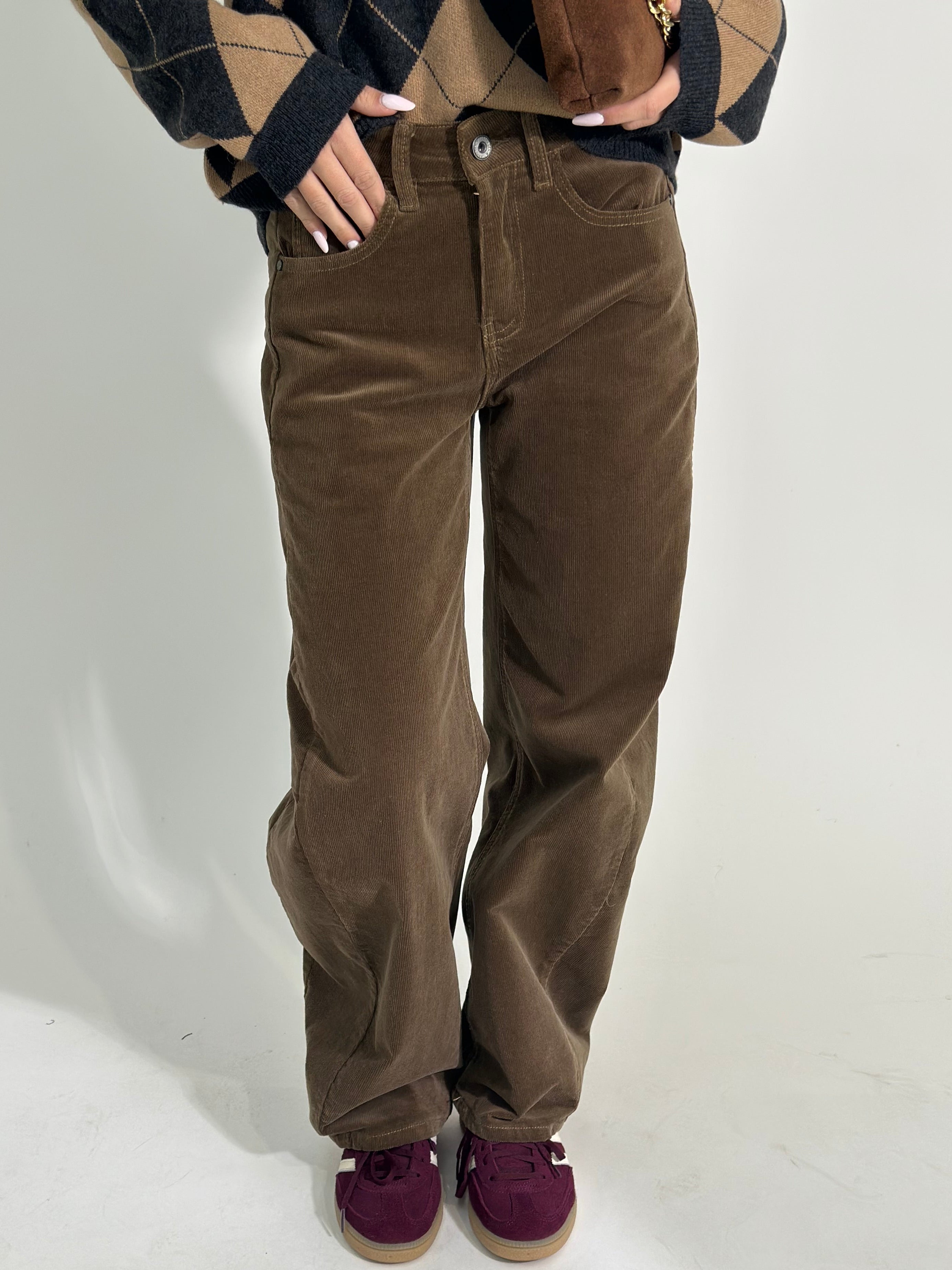 Pantalone baloon costina 9320 CAMEL