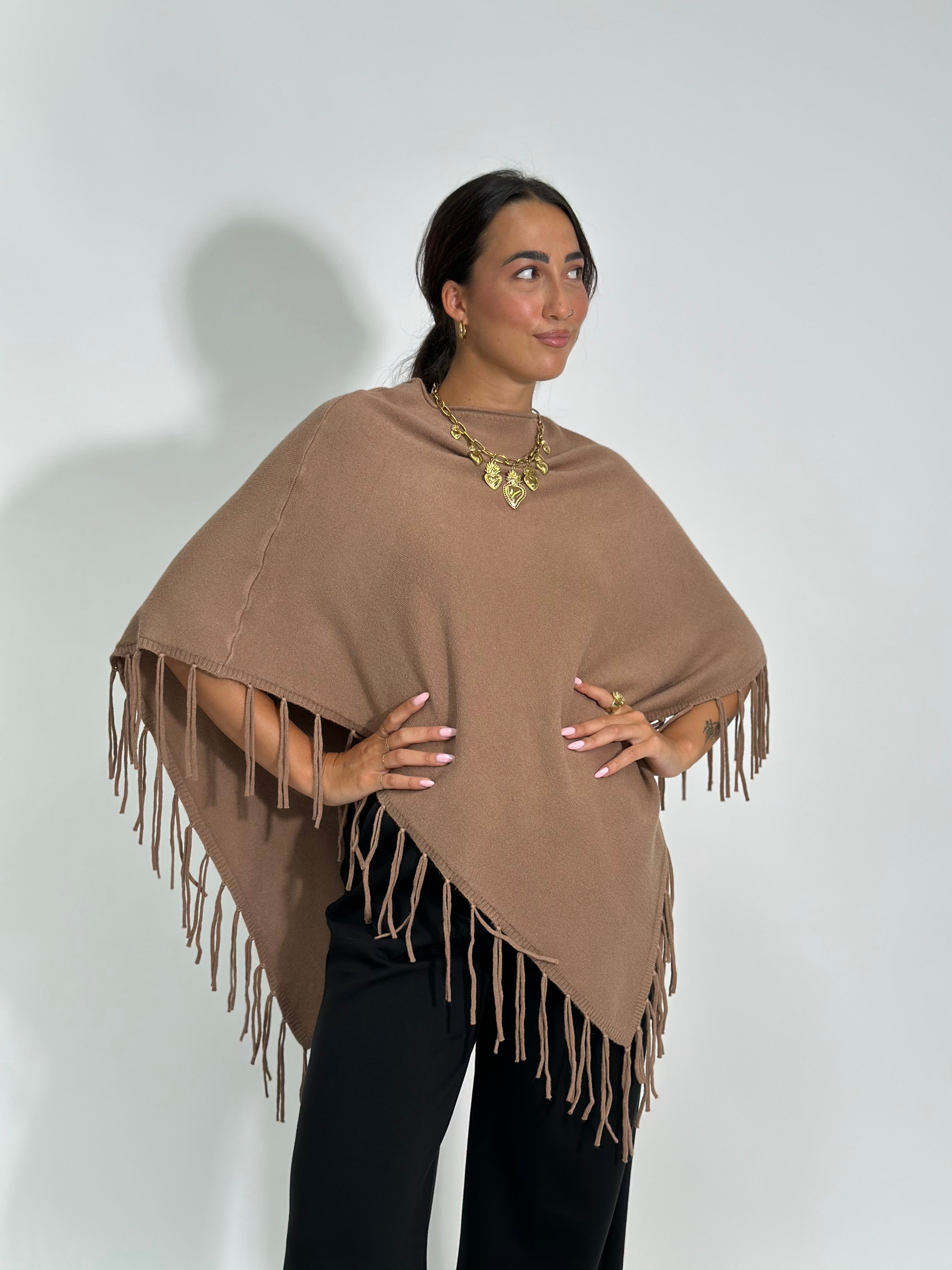 Poncho C643 CAMEL