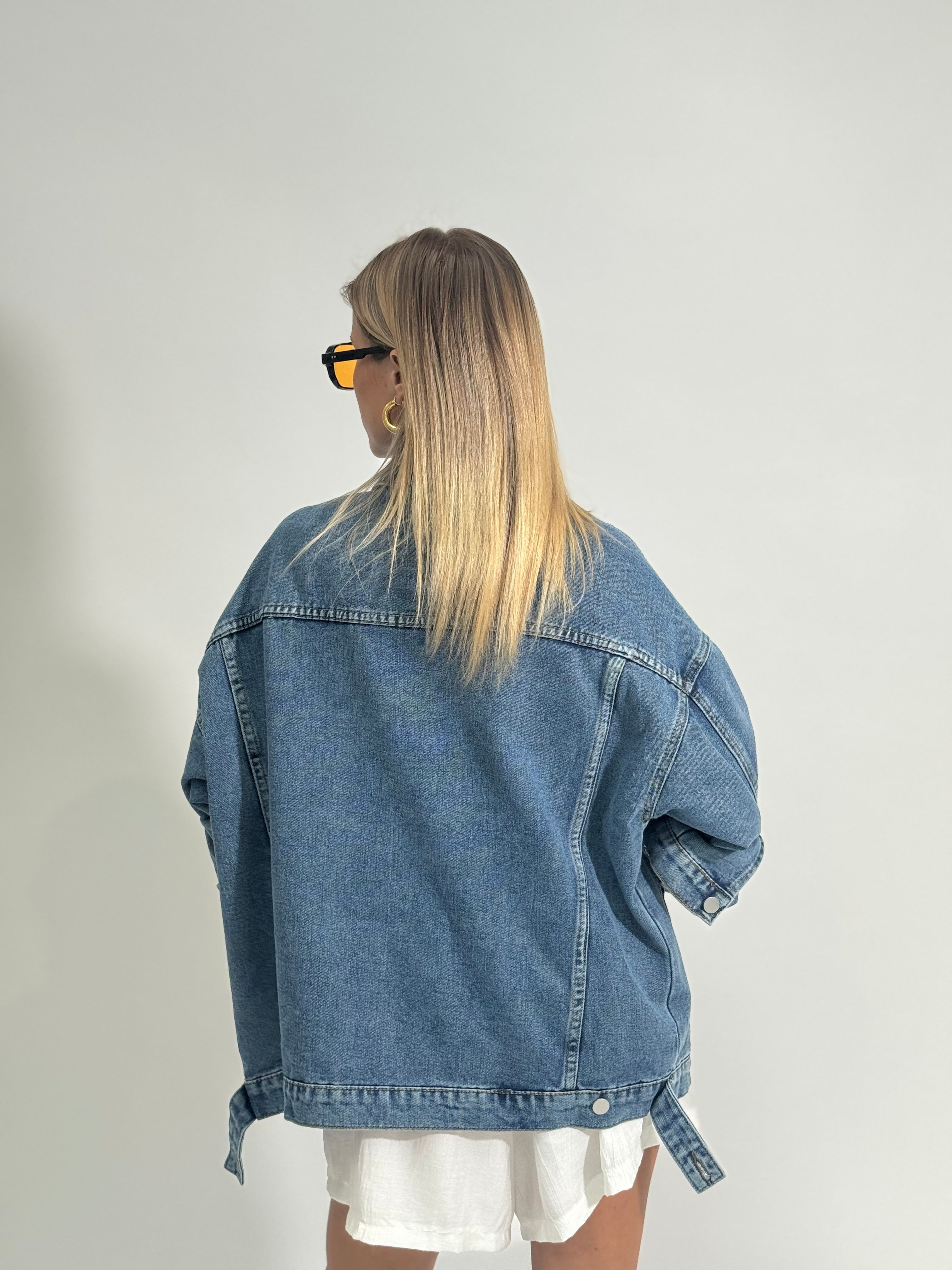 Giacca in denim over SL033