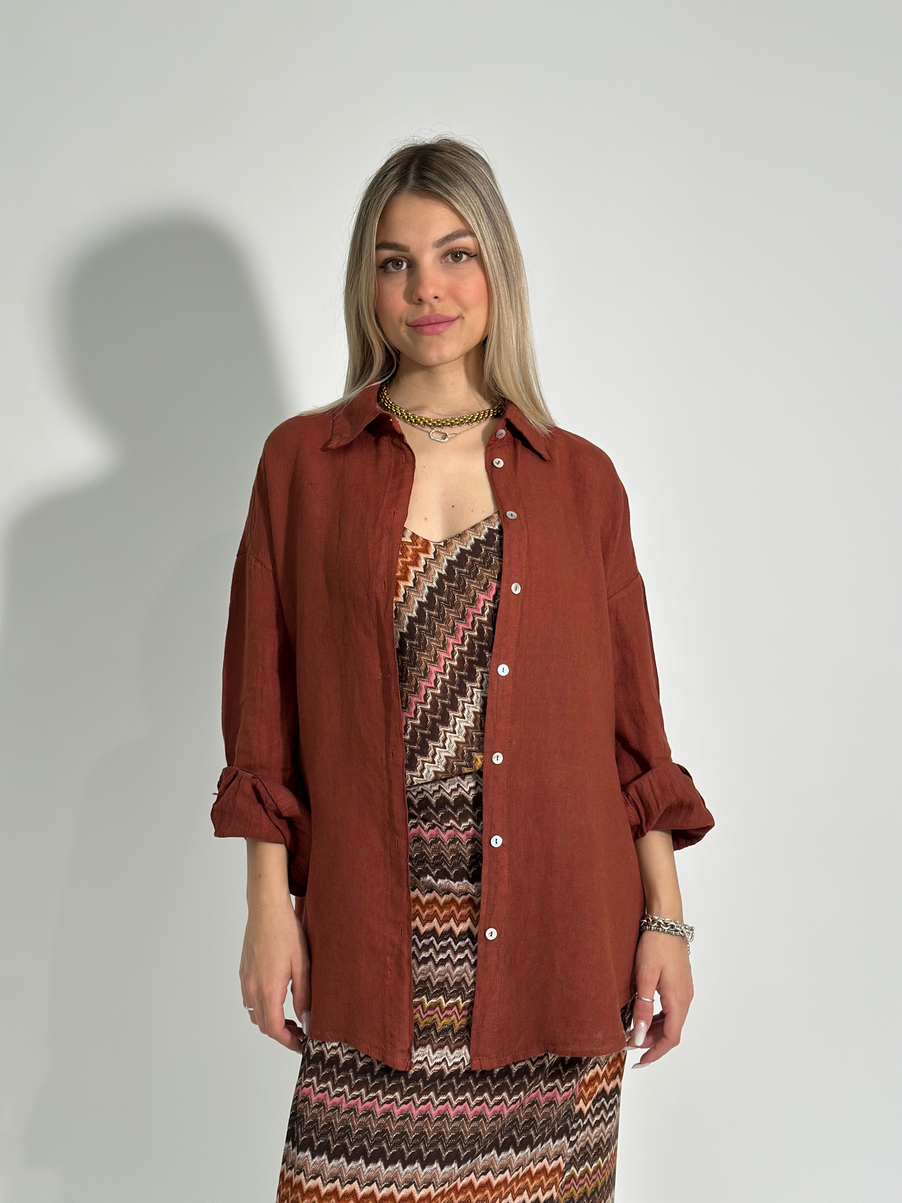 Camicia lino 10707