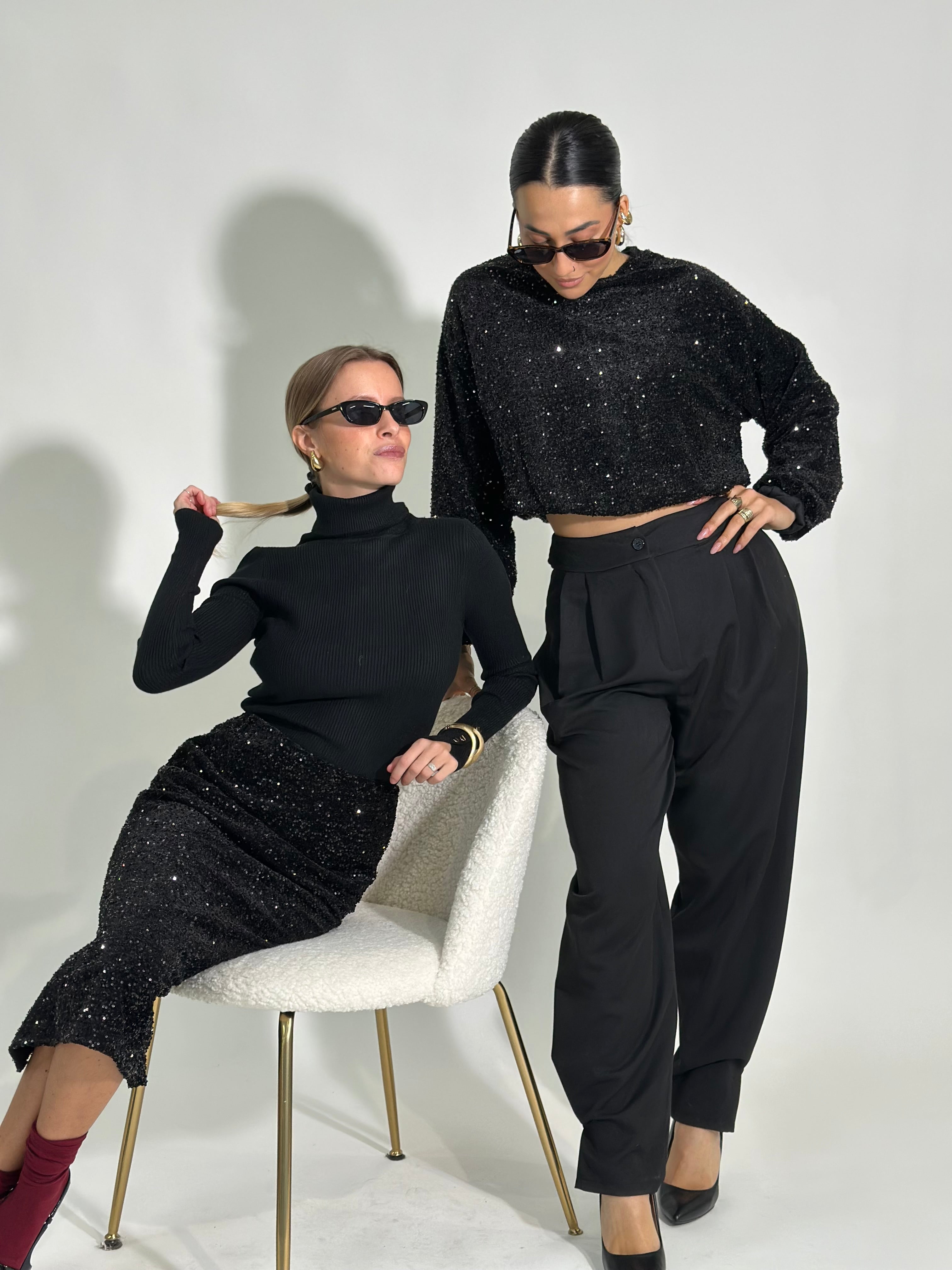 Pantalone baloon 21720 NERO