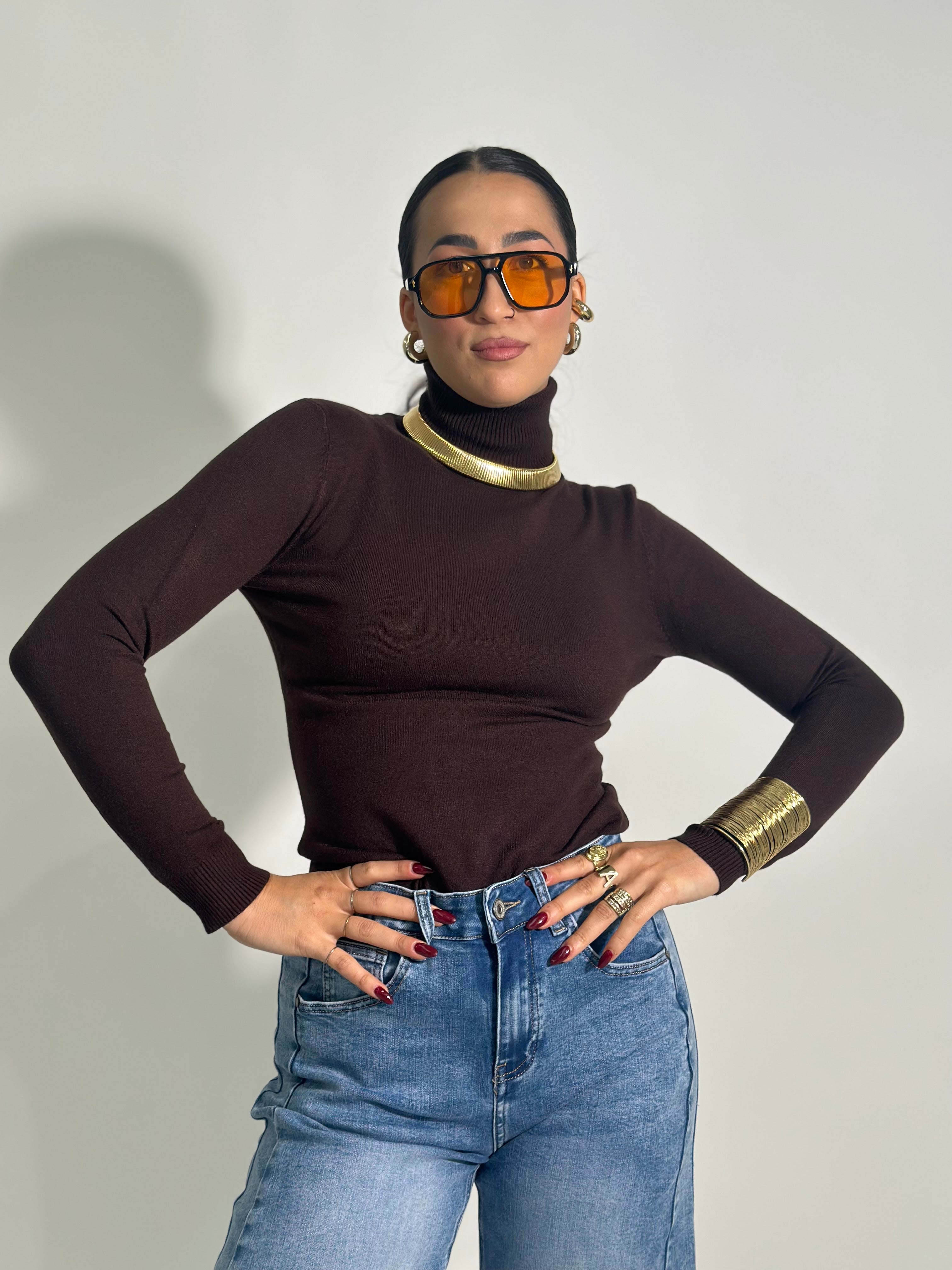 Maglia dolcevita basic