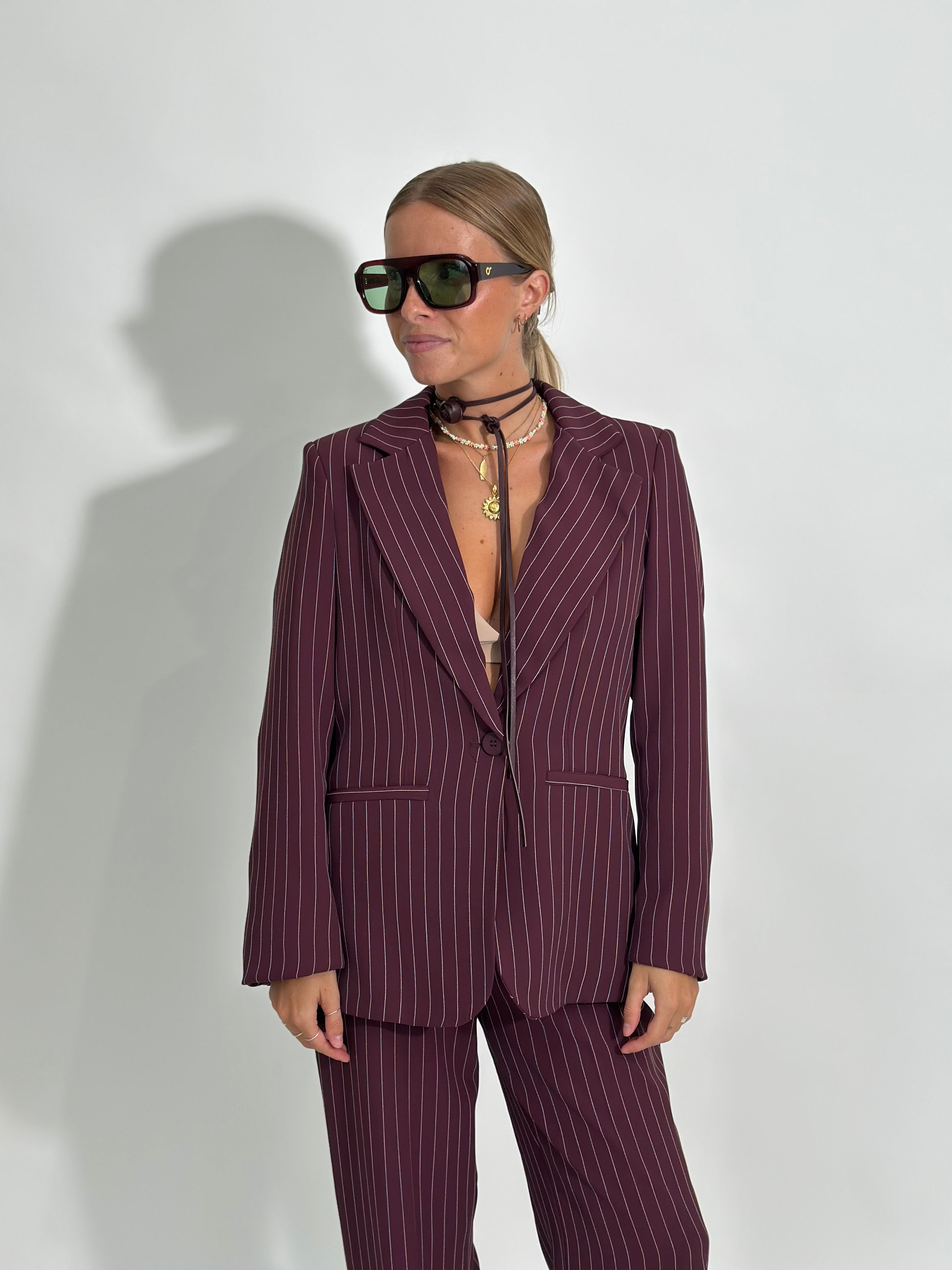 Tailleur gessato 83459