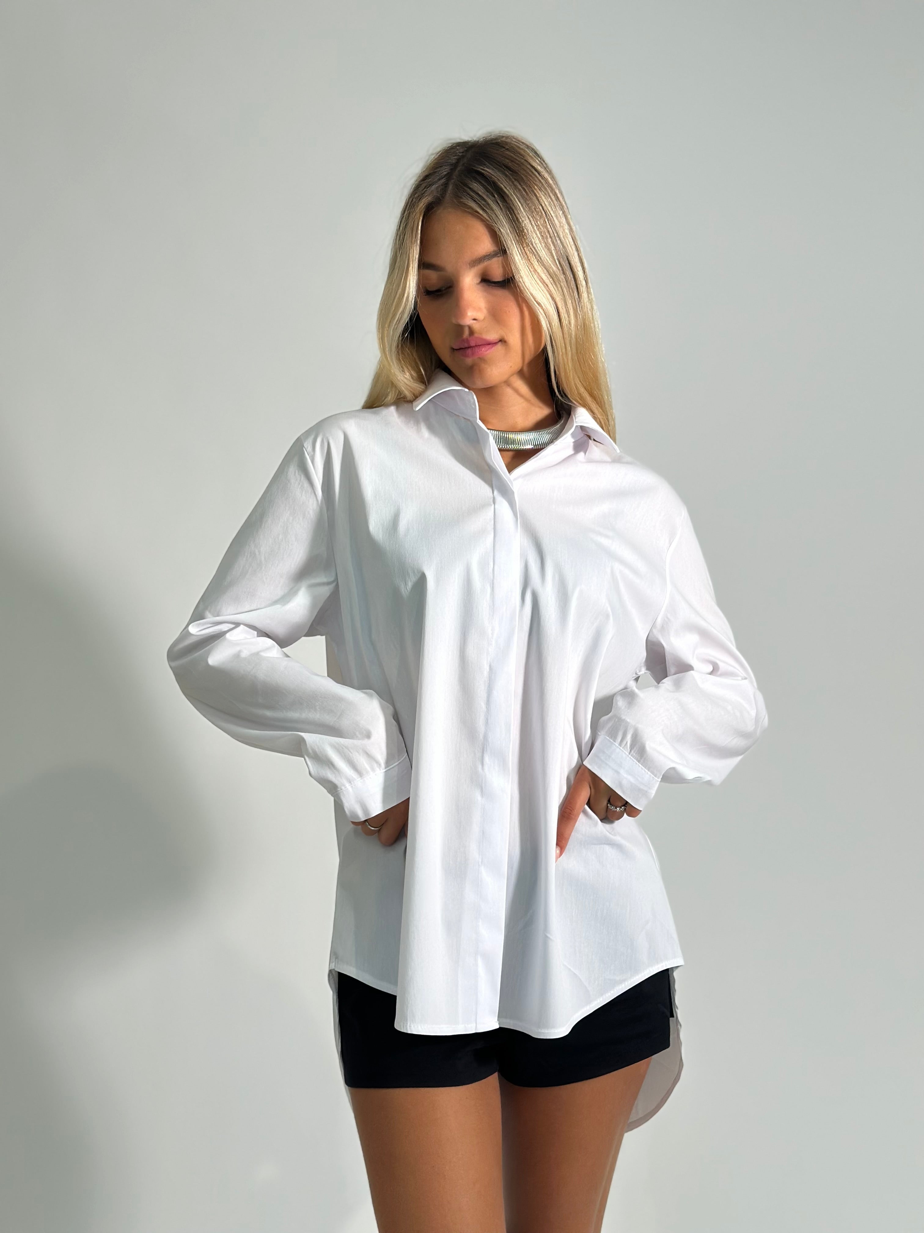 Camicia over confort 50320PN