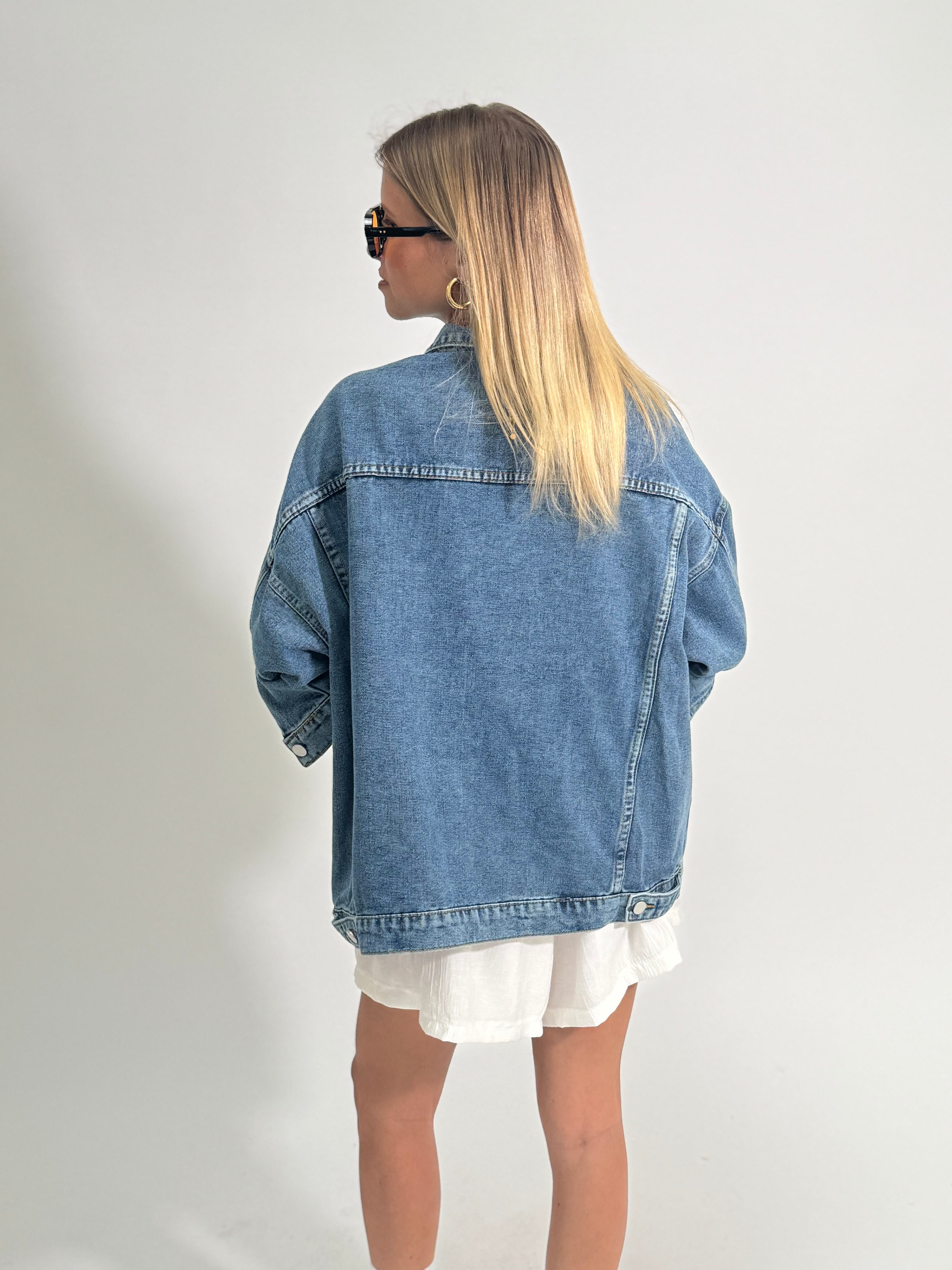 Giacca in denim over SL033