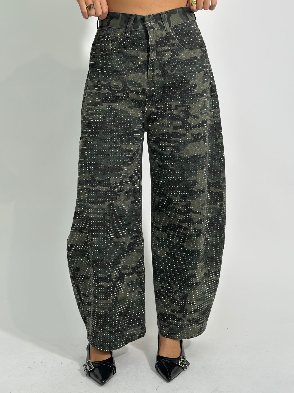 Pantalone camouflage brillantino 5559