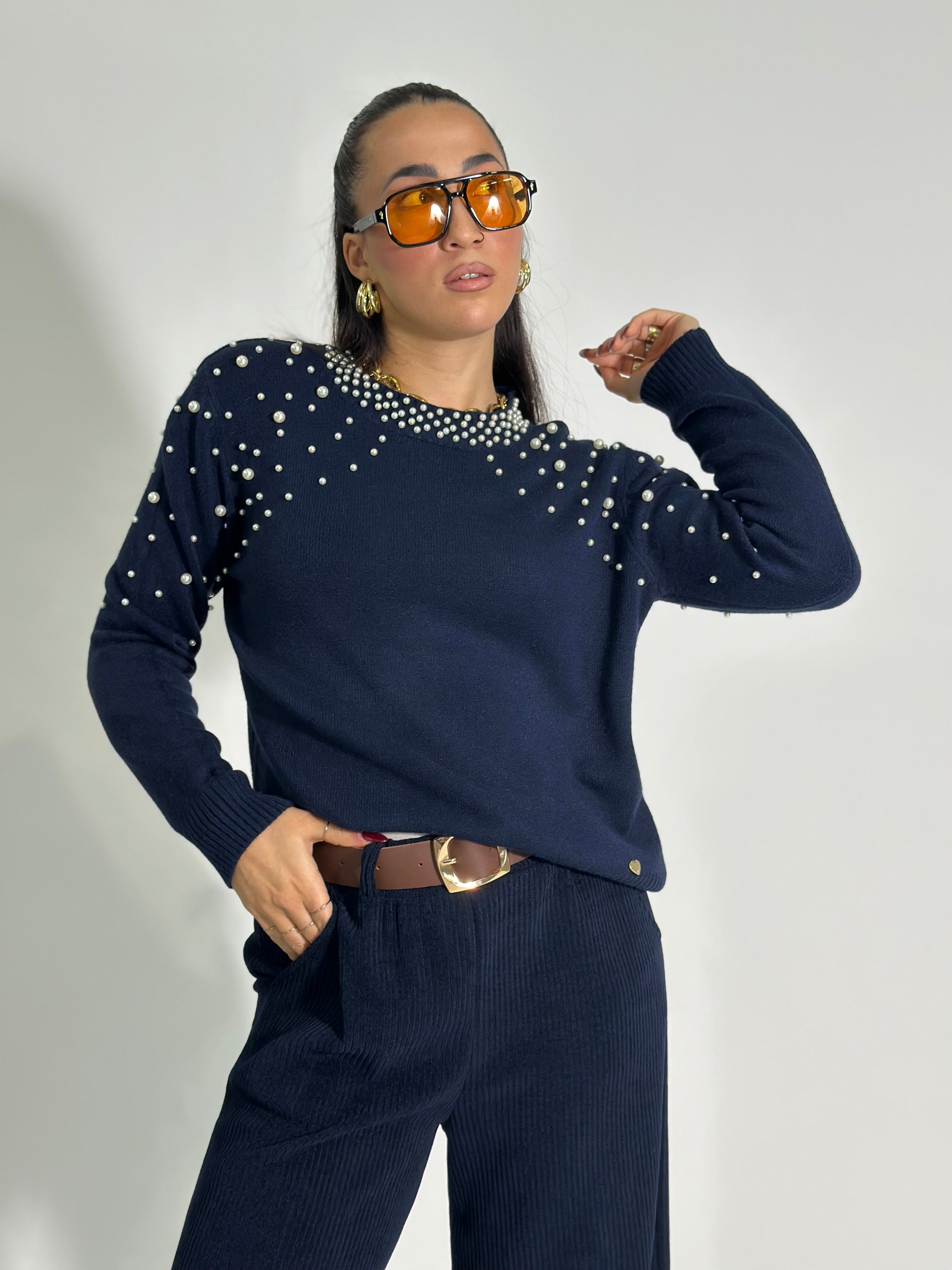 Maglia perle J28078 3+1 OMAGGIO