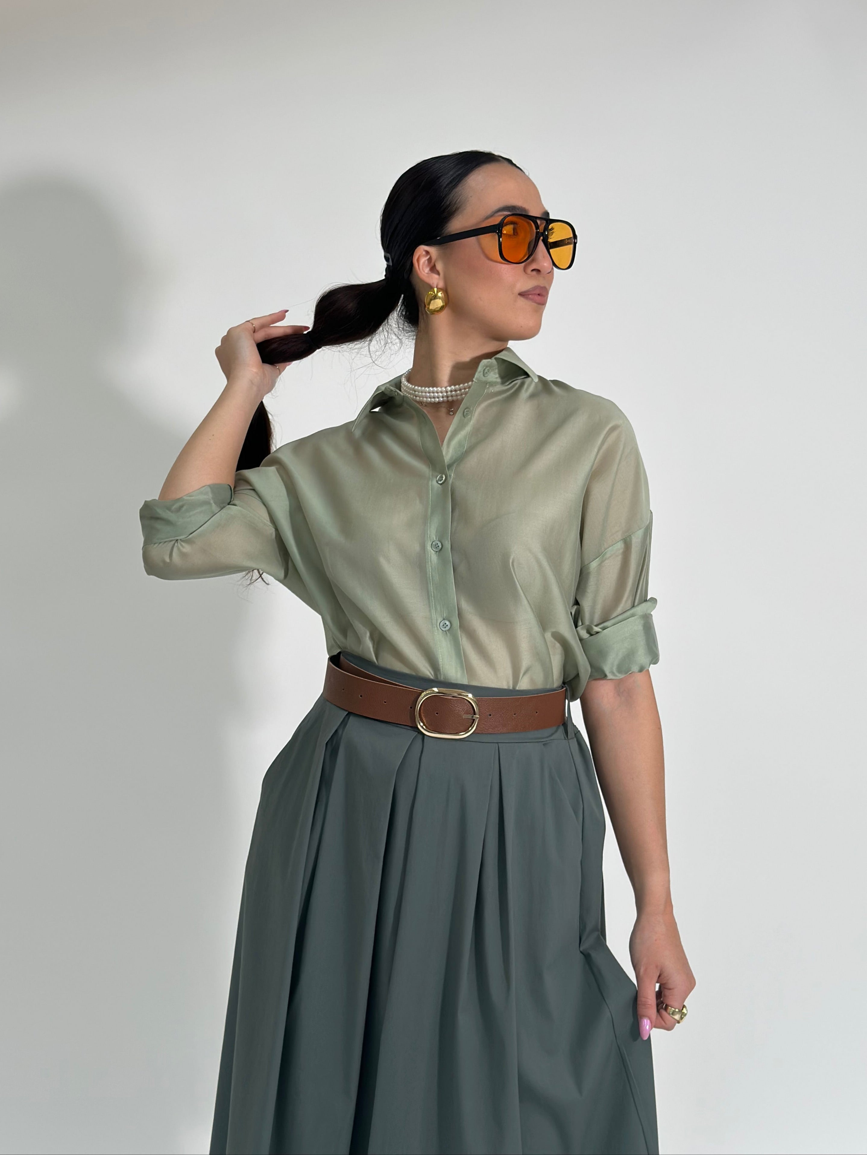 Camicia leggera 5329 VERDE