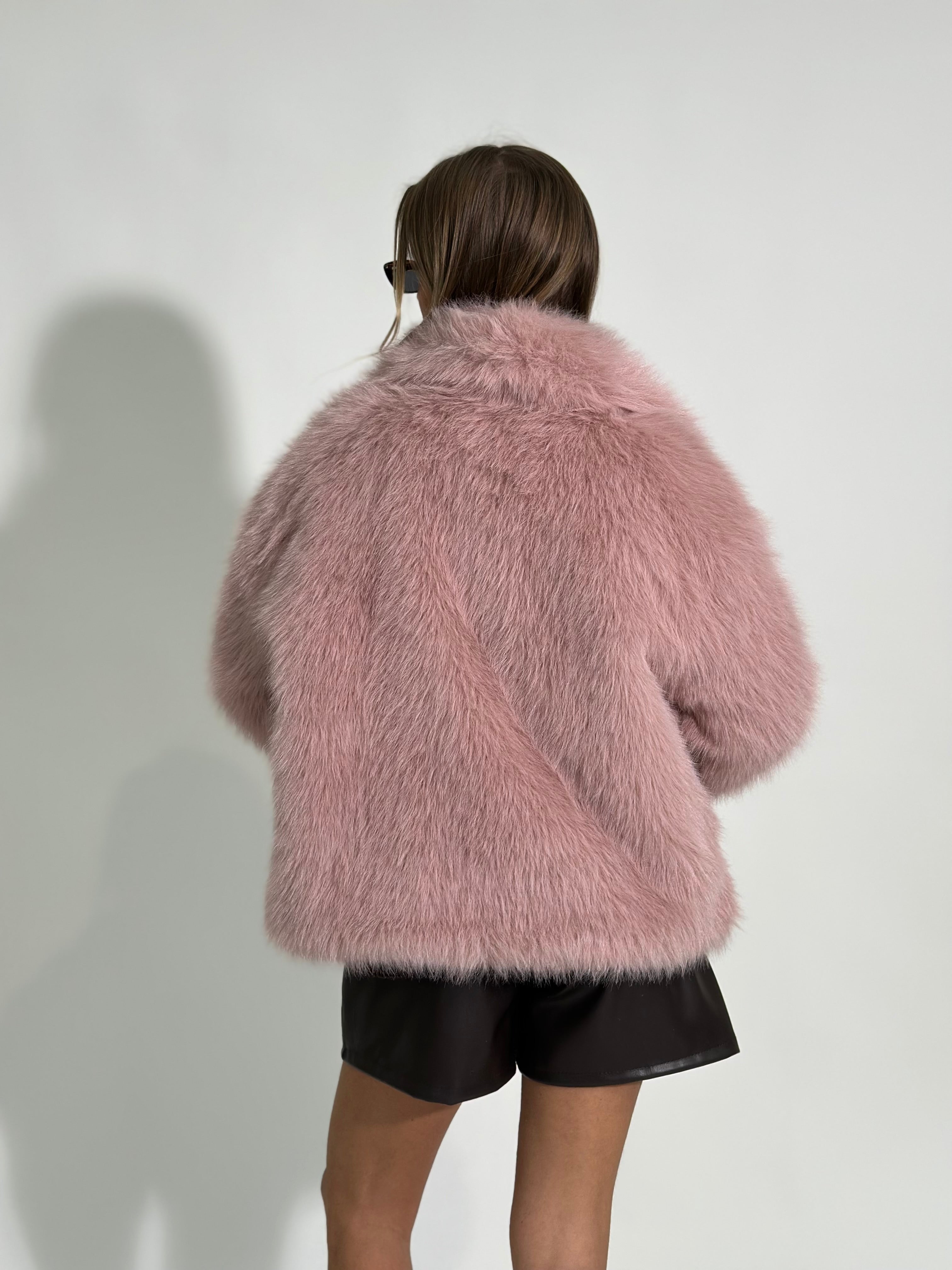 Pelliccia Y0238 ROSA