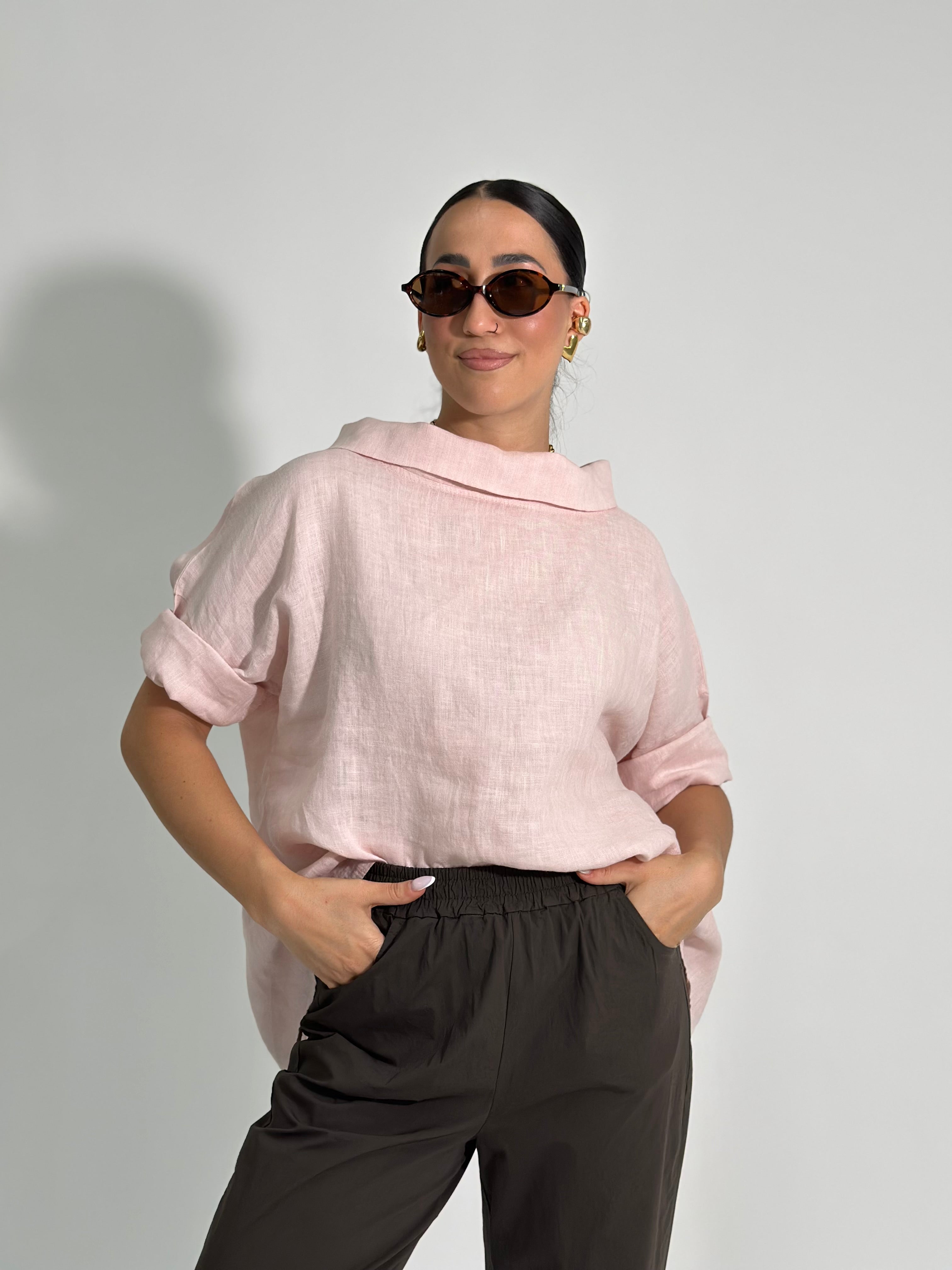 Camicia lino bonton 2018