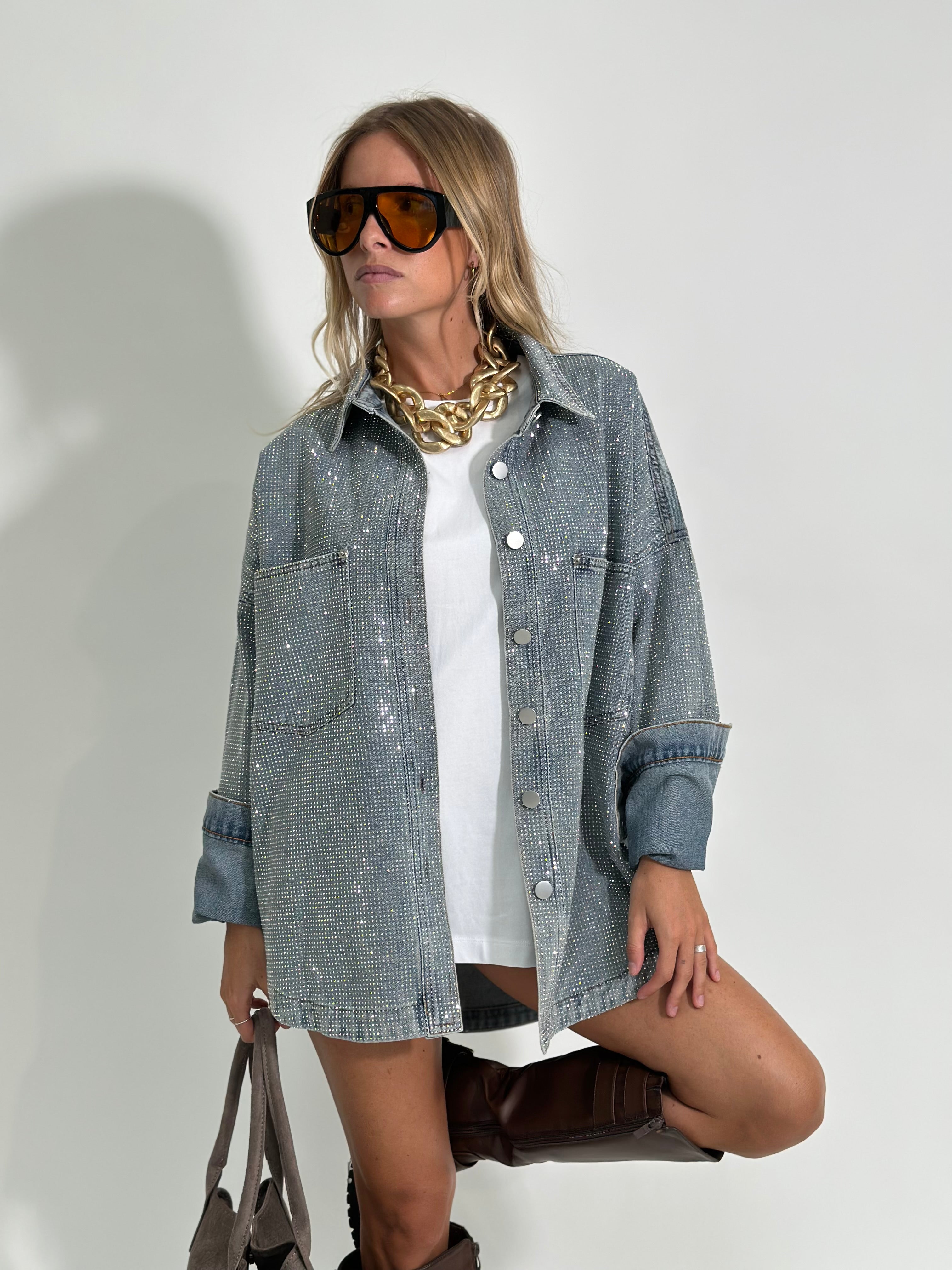 Giacca denim starlight 595 DENIM