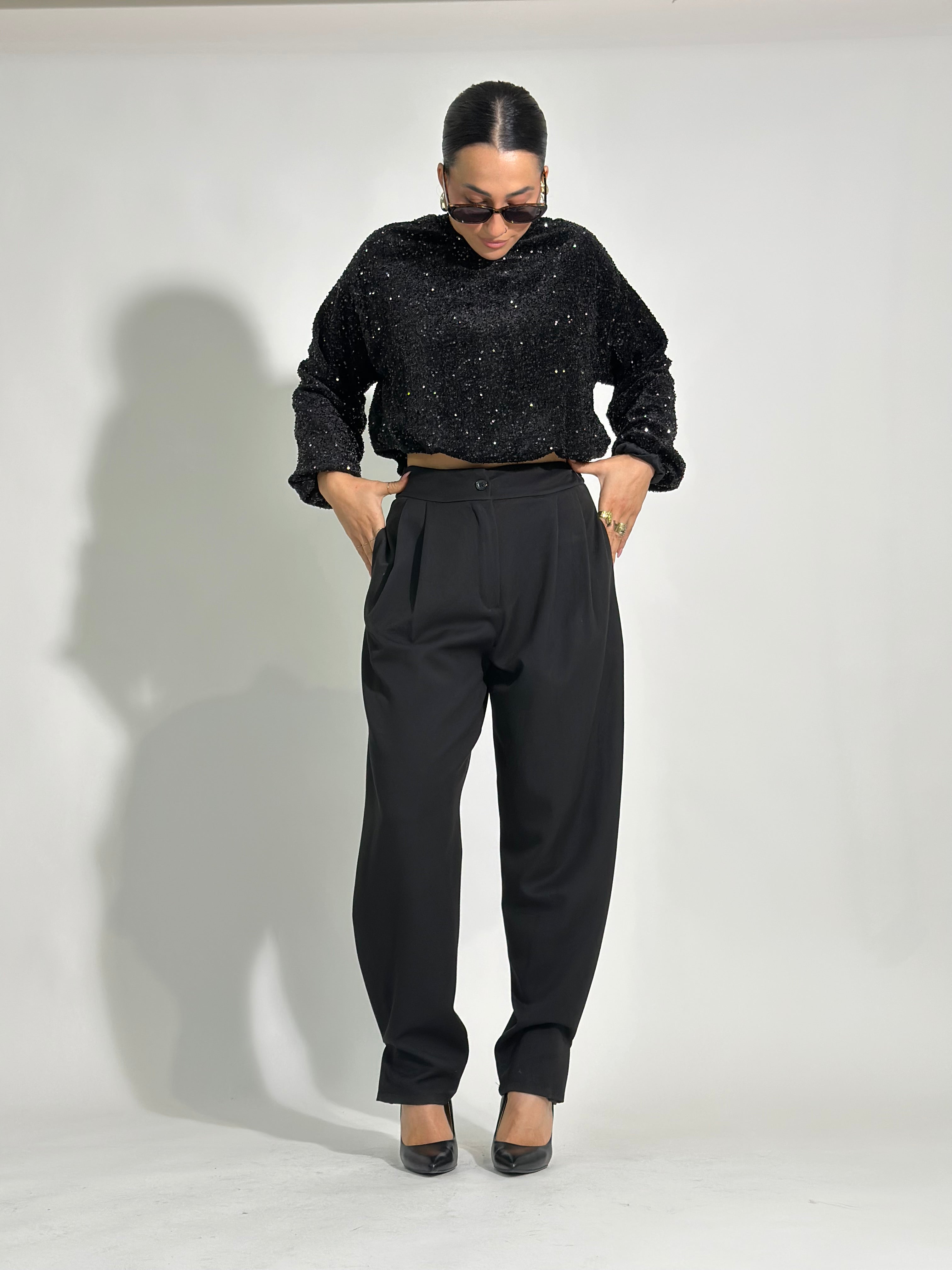 Pantalone baloon 21720 NERO