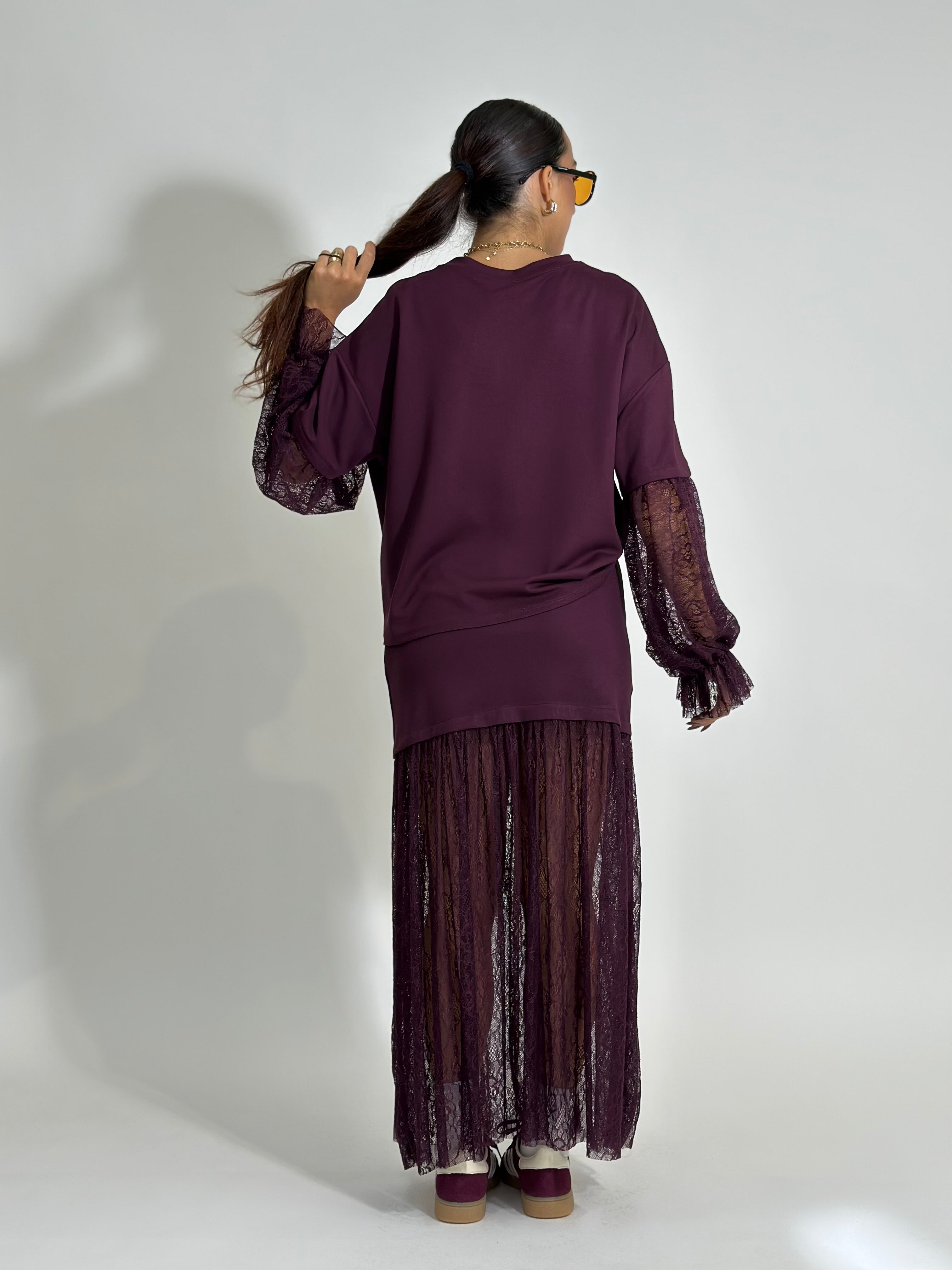 Gonna twin pizzo 55727 BURGUNDY