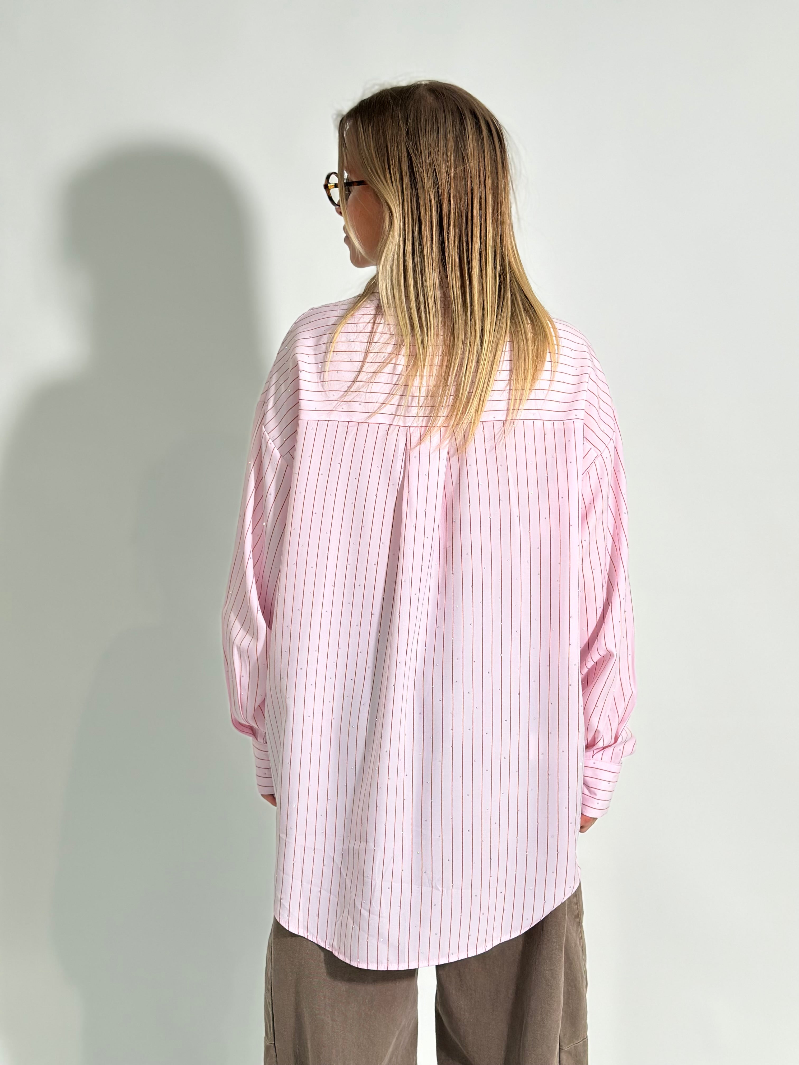 Camicia riga brillantino 17220