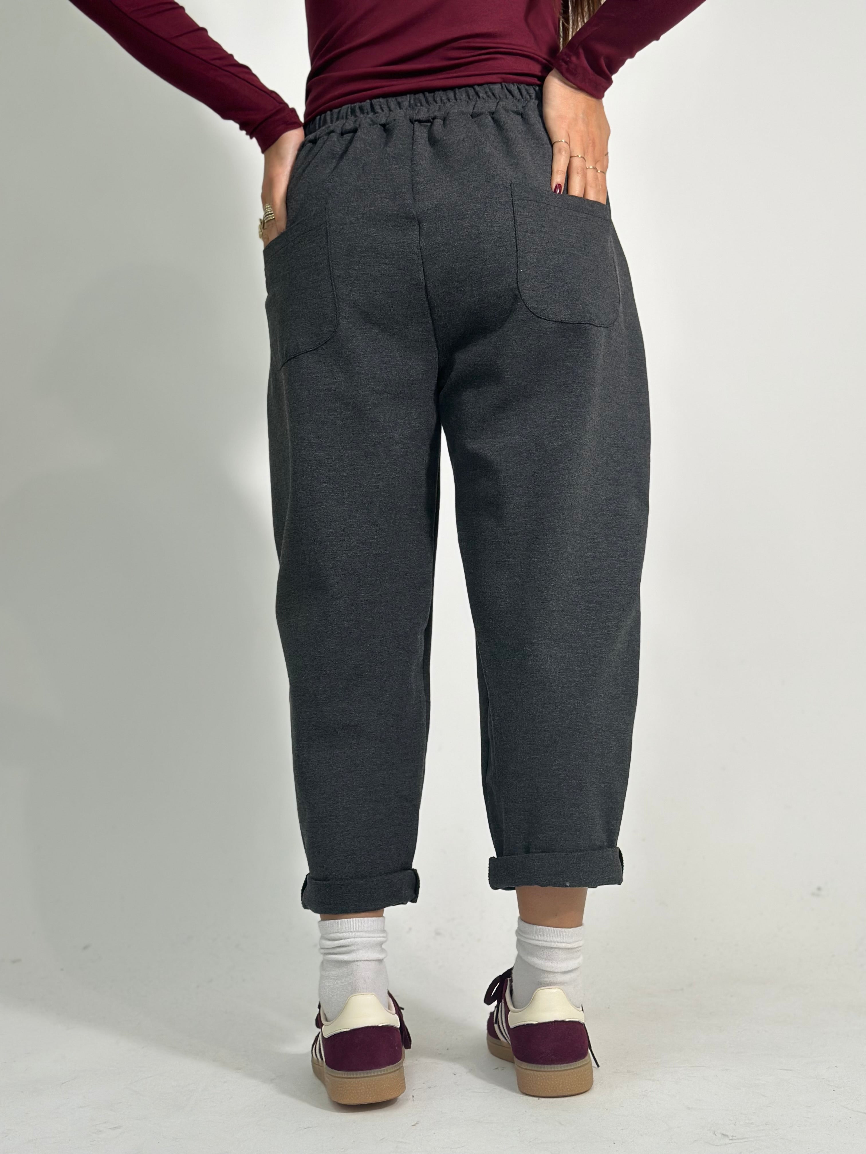 Pantalone confort 9869 GRIGIO