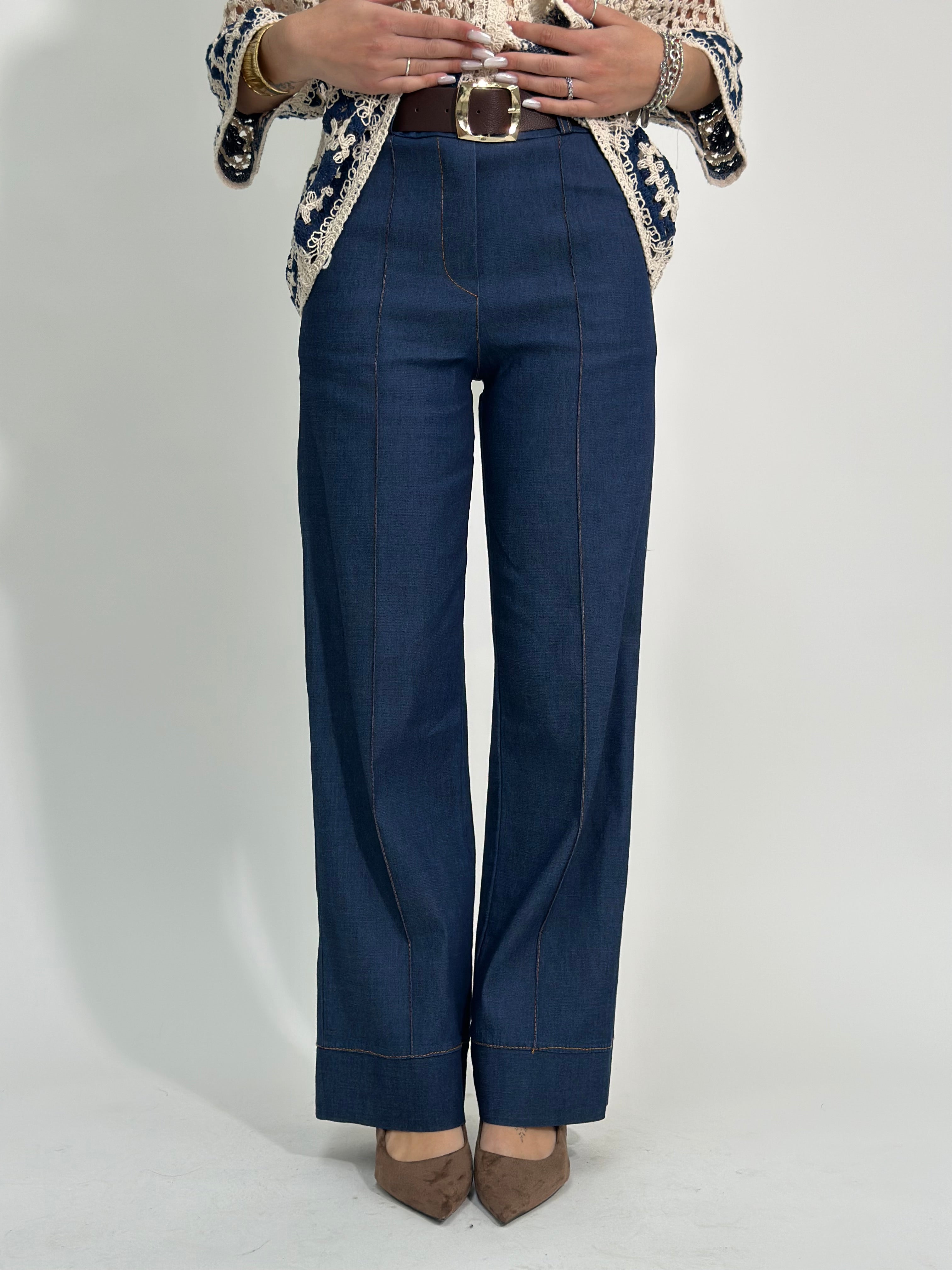 Pantalone cucitura 2913