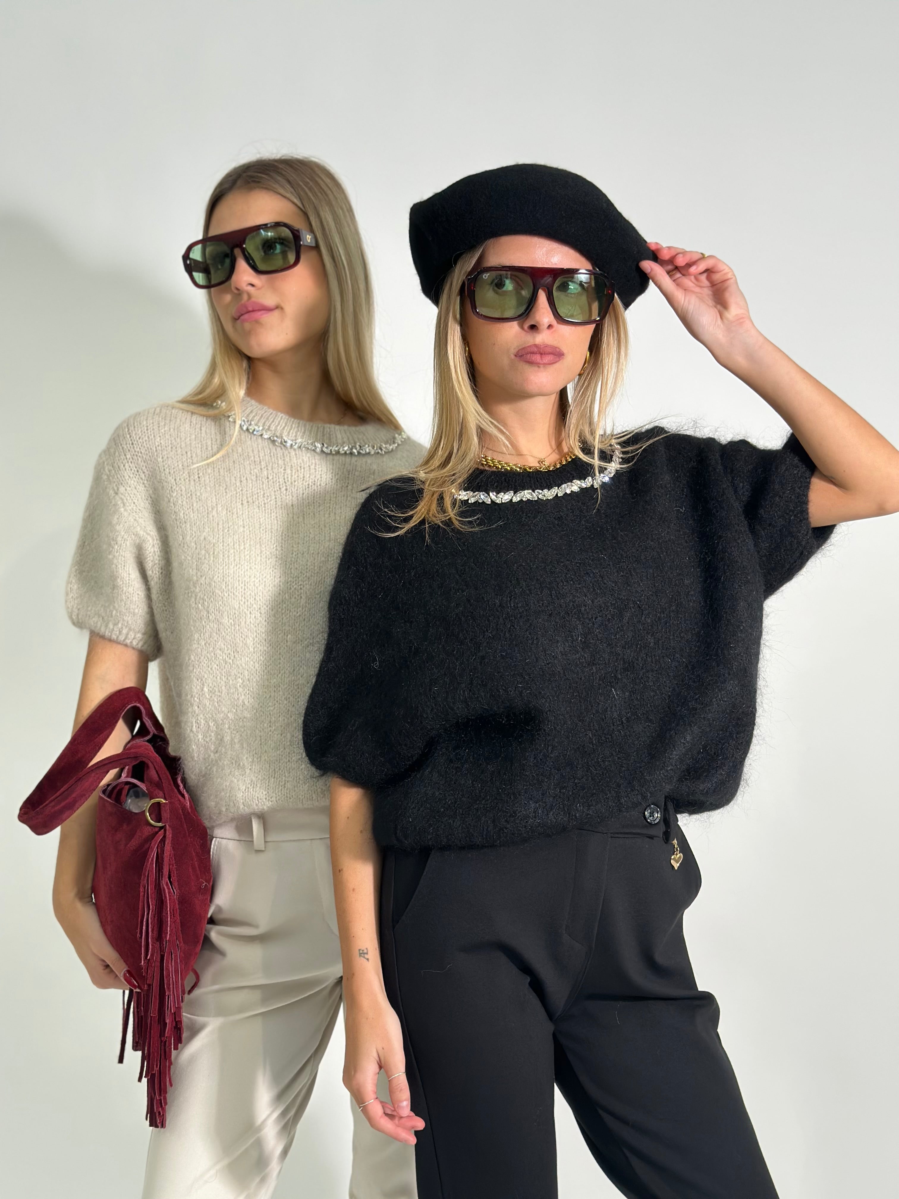 Maglia cristalli 3802