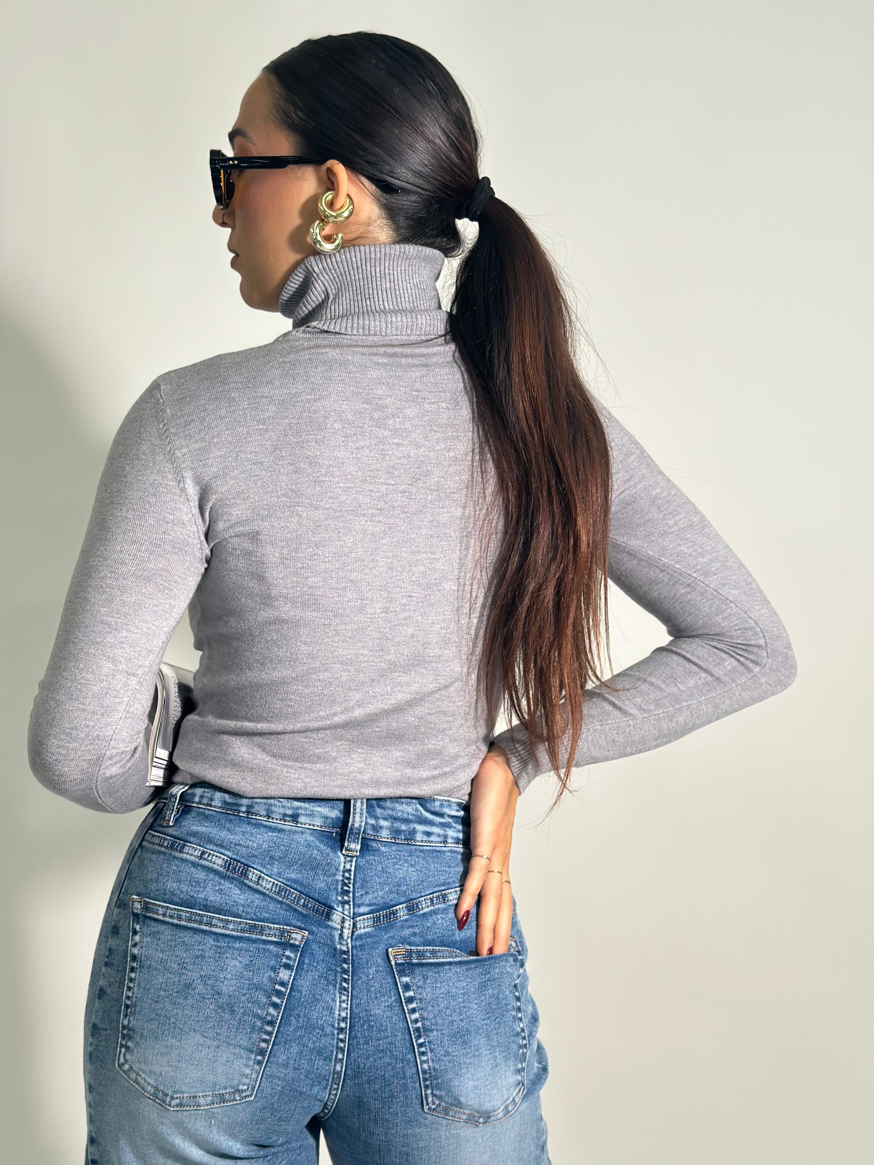 Maglia dolcevita basic