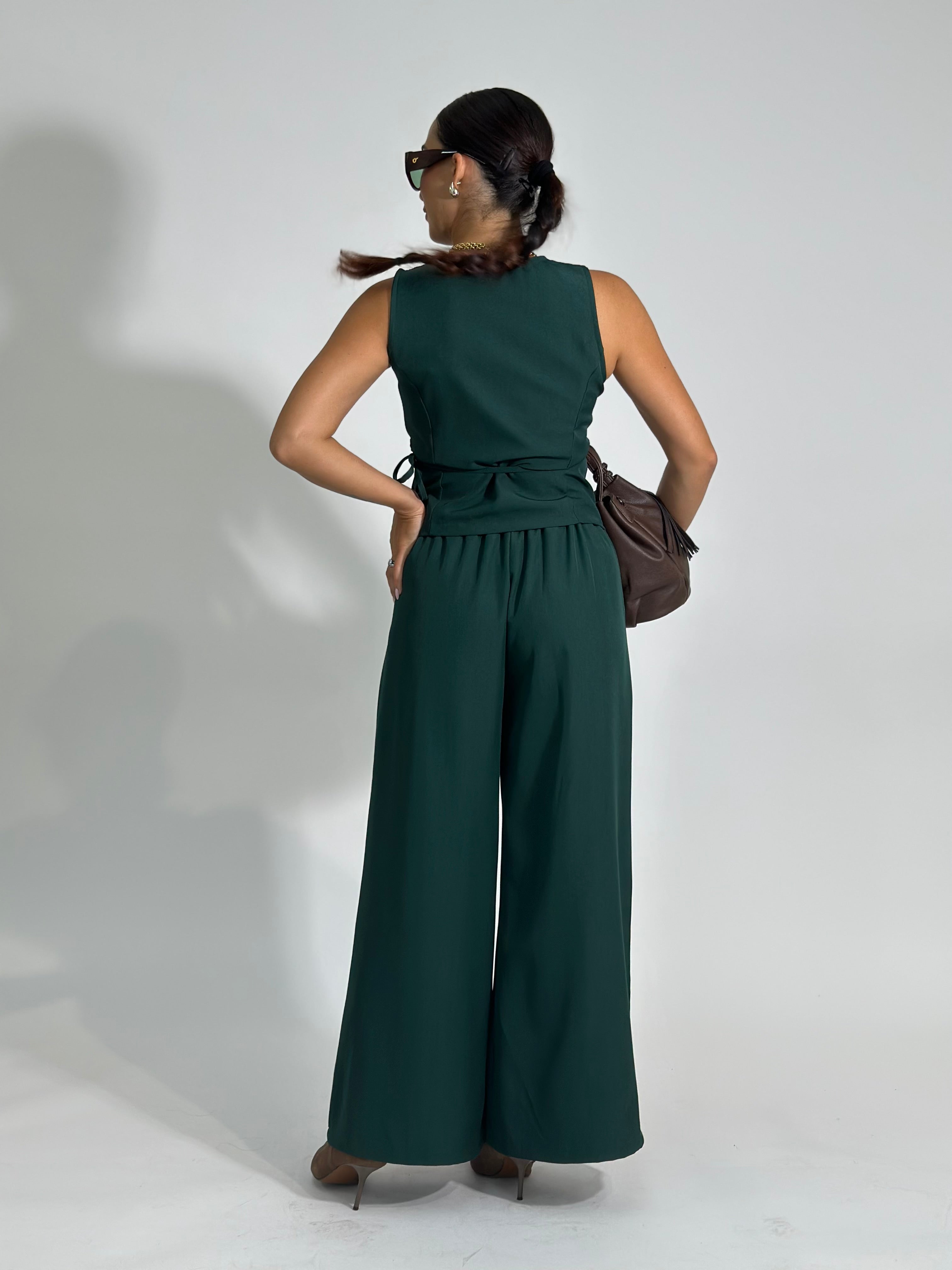 Completo gilet 5181 VERDE