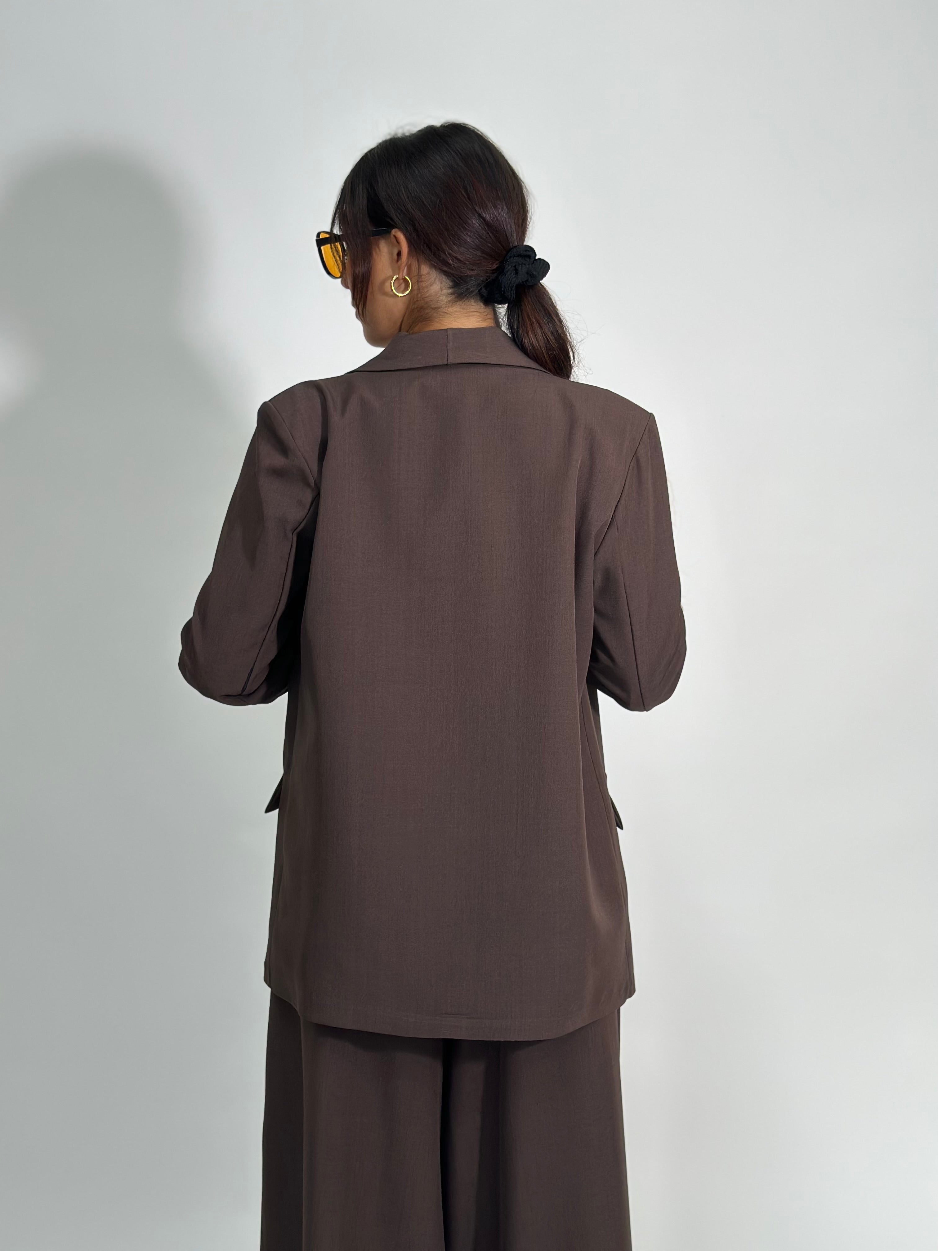 Giacca reverse 25433 MARRONE