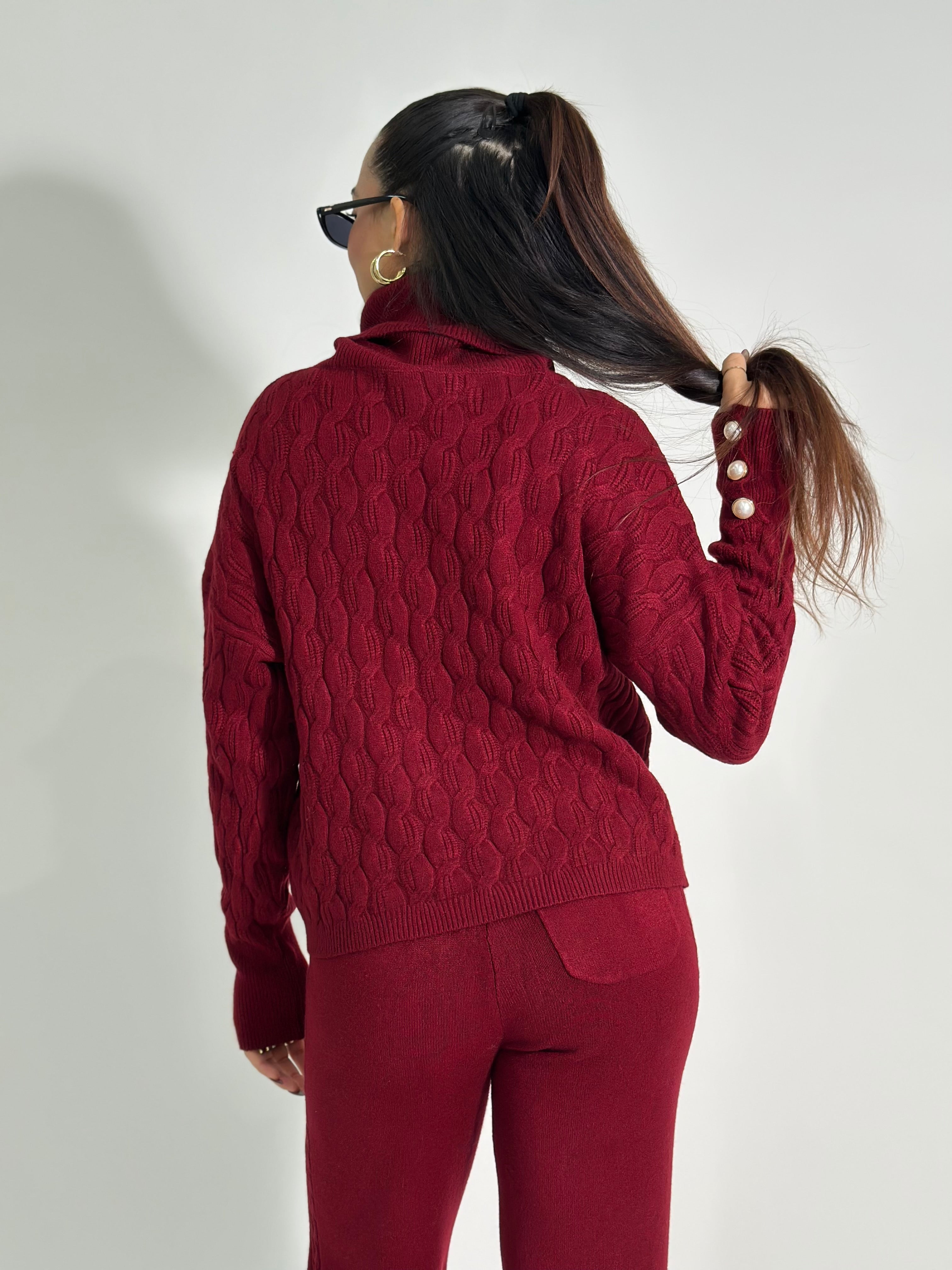 Completo maglia bottoni C648