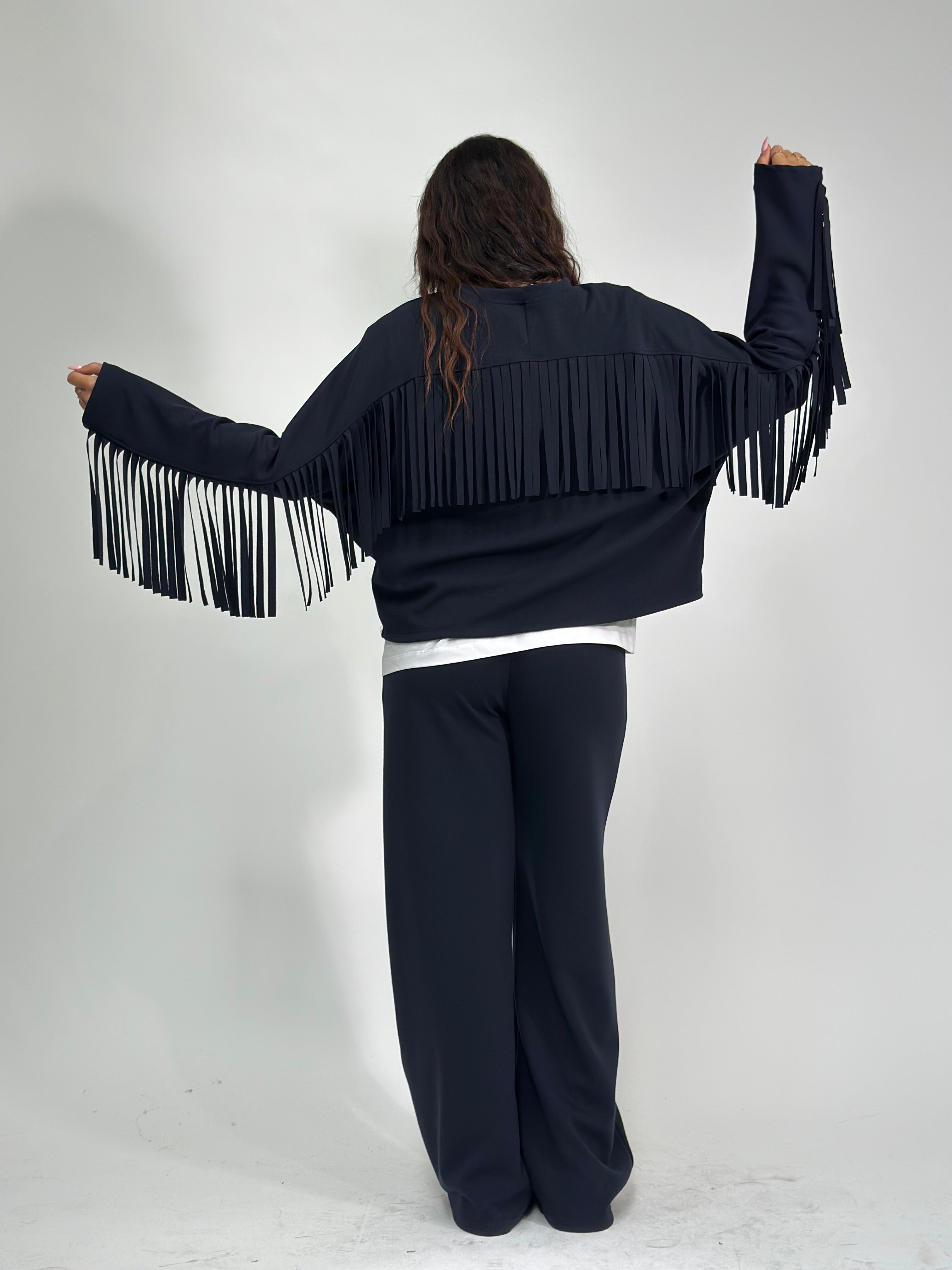 Completo frange 11792 BLU